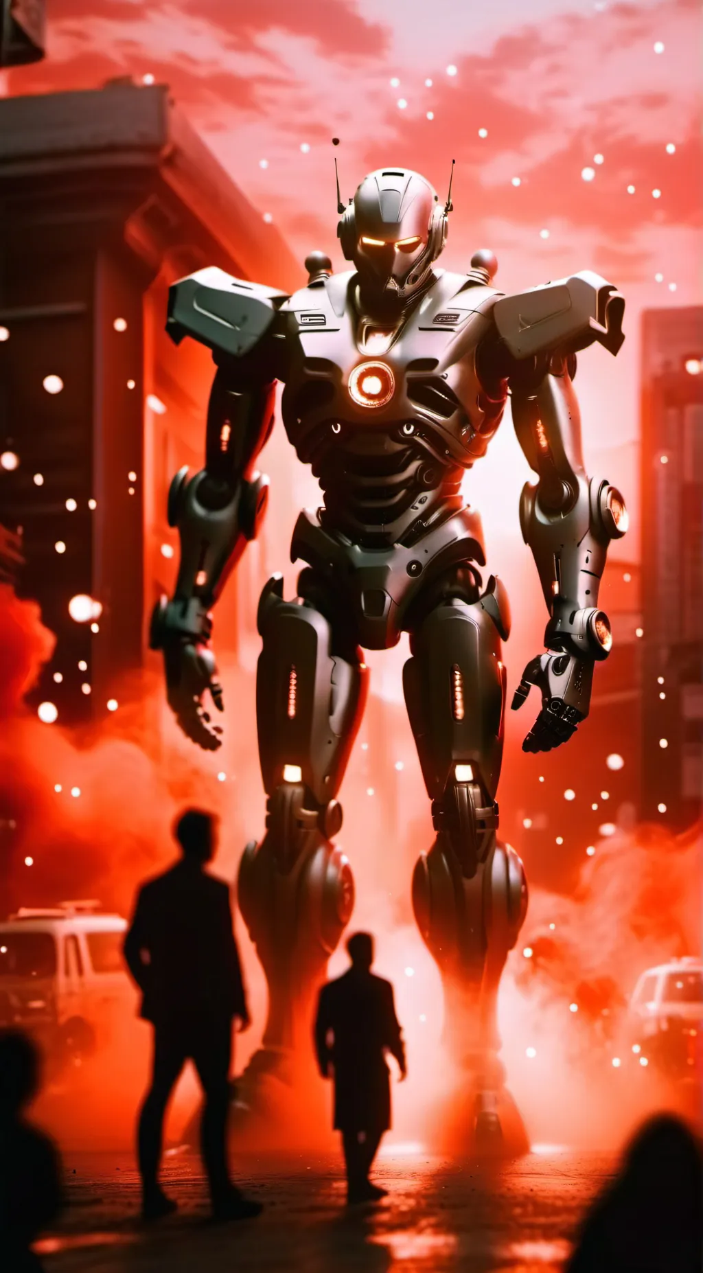 ai character: danger bot background