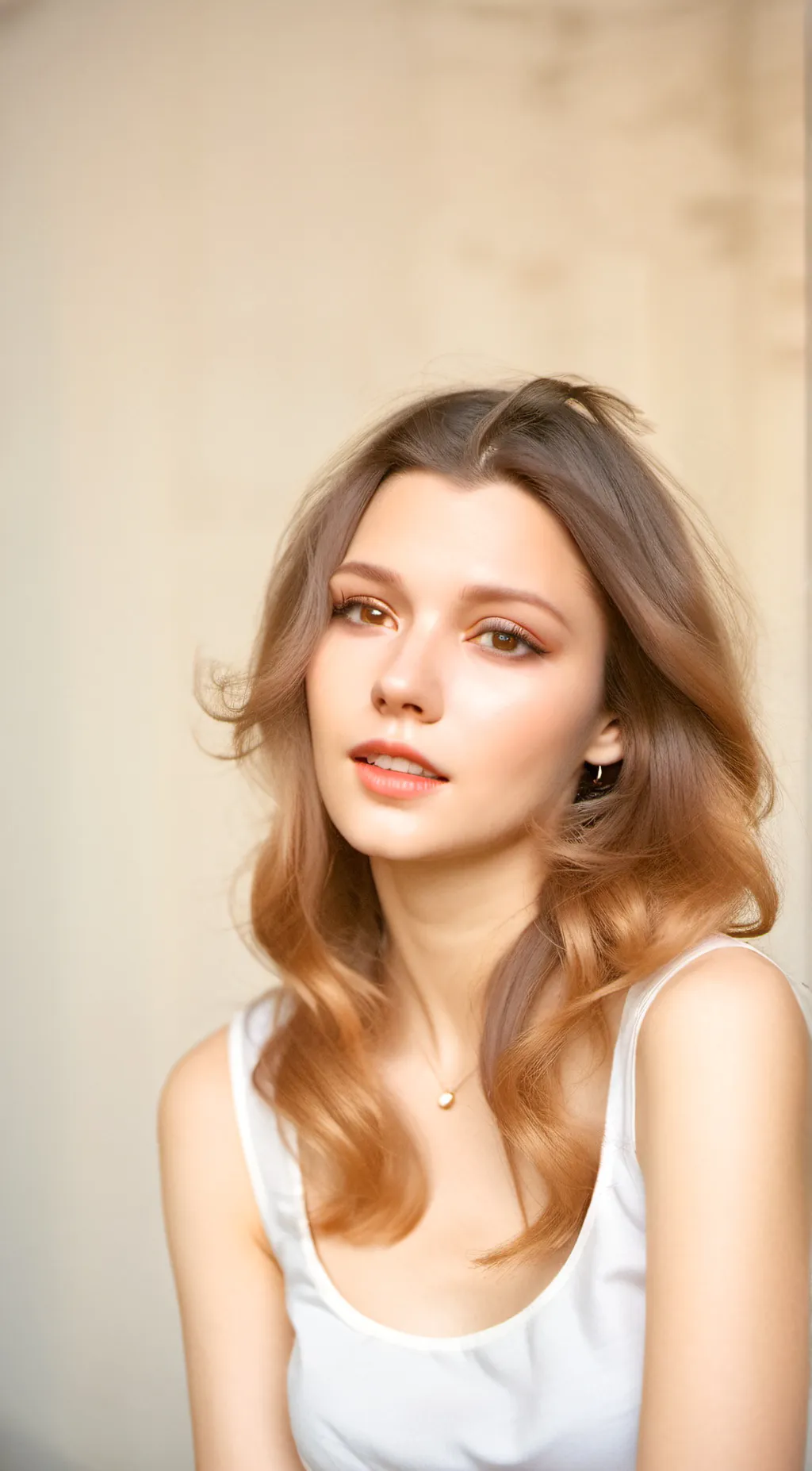 ai character: Leni~! background