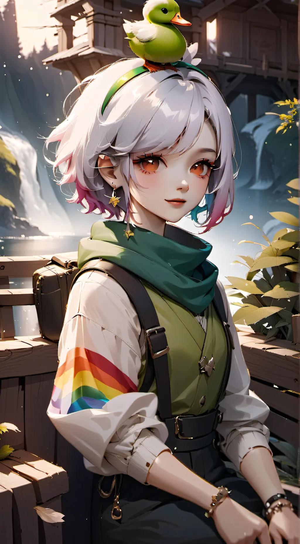 ai character: Earth*human* background