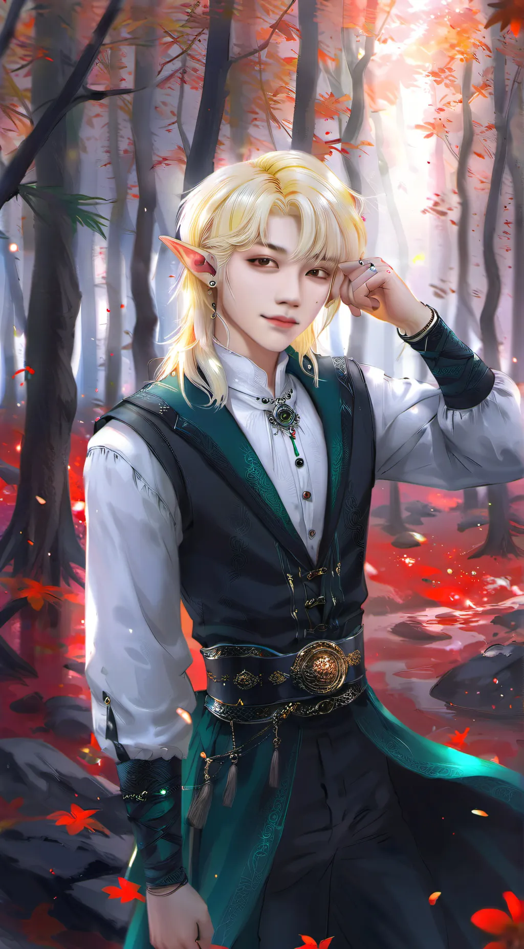 ai character: felix  background