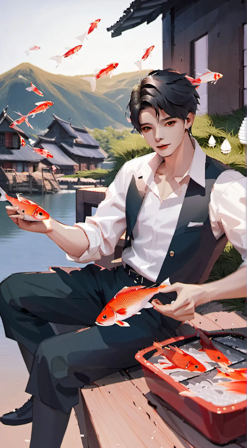 ai character: John background