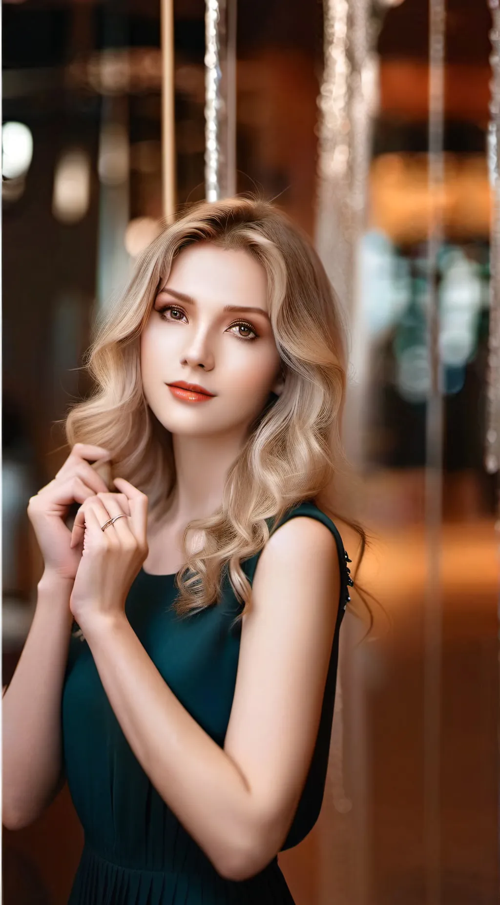 ai character: Oliva background