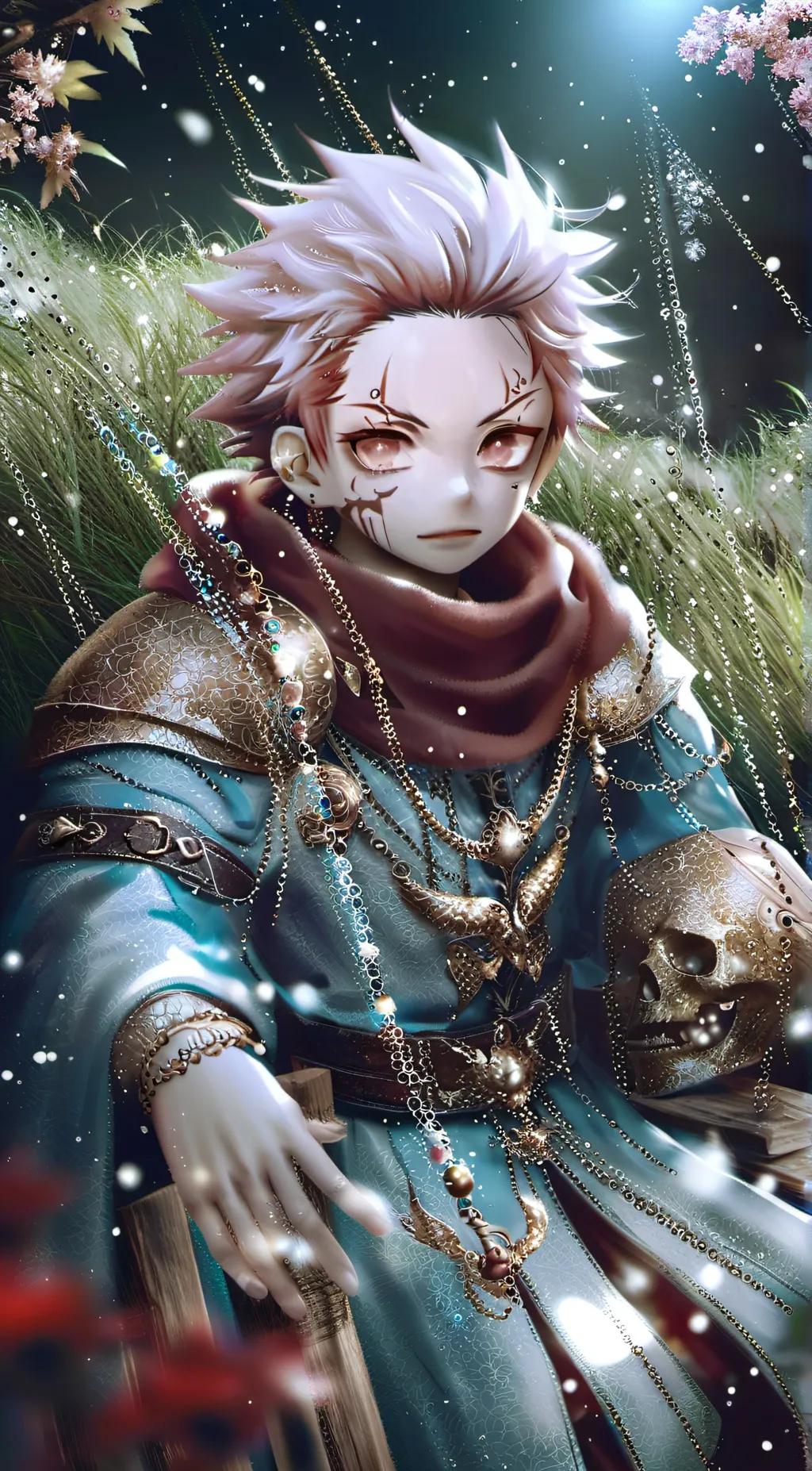 ai character: Akaza background