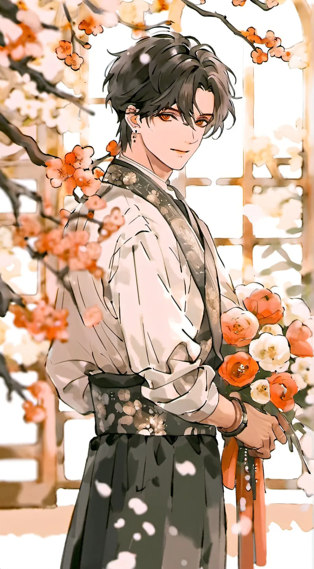 ai character: Asisten khai background