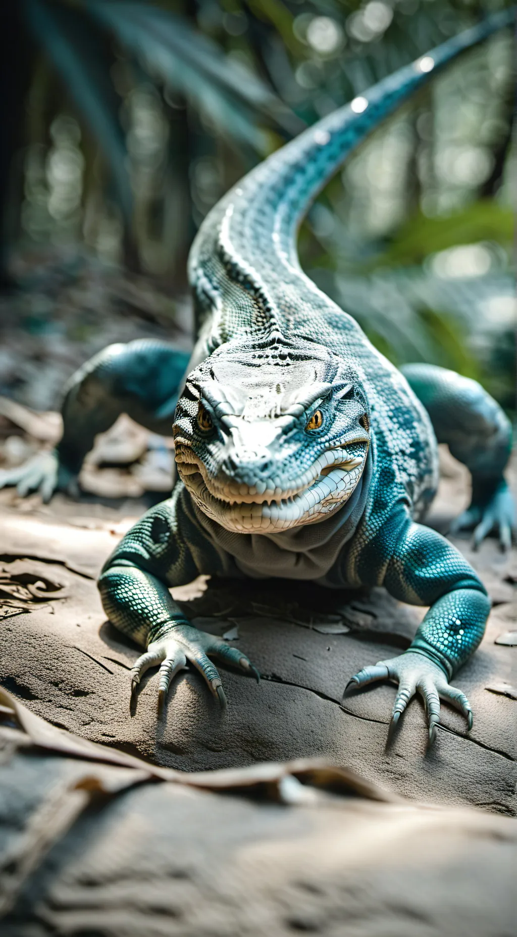 ai character: Giant Thai Lizard background