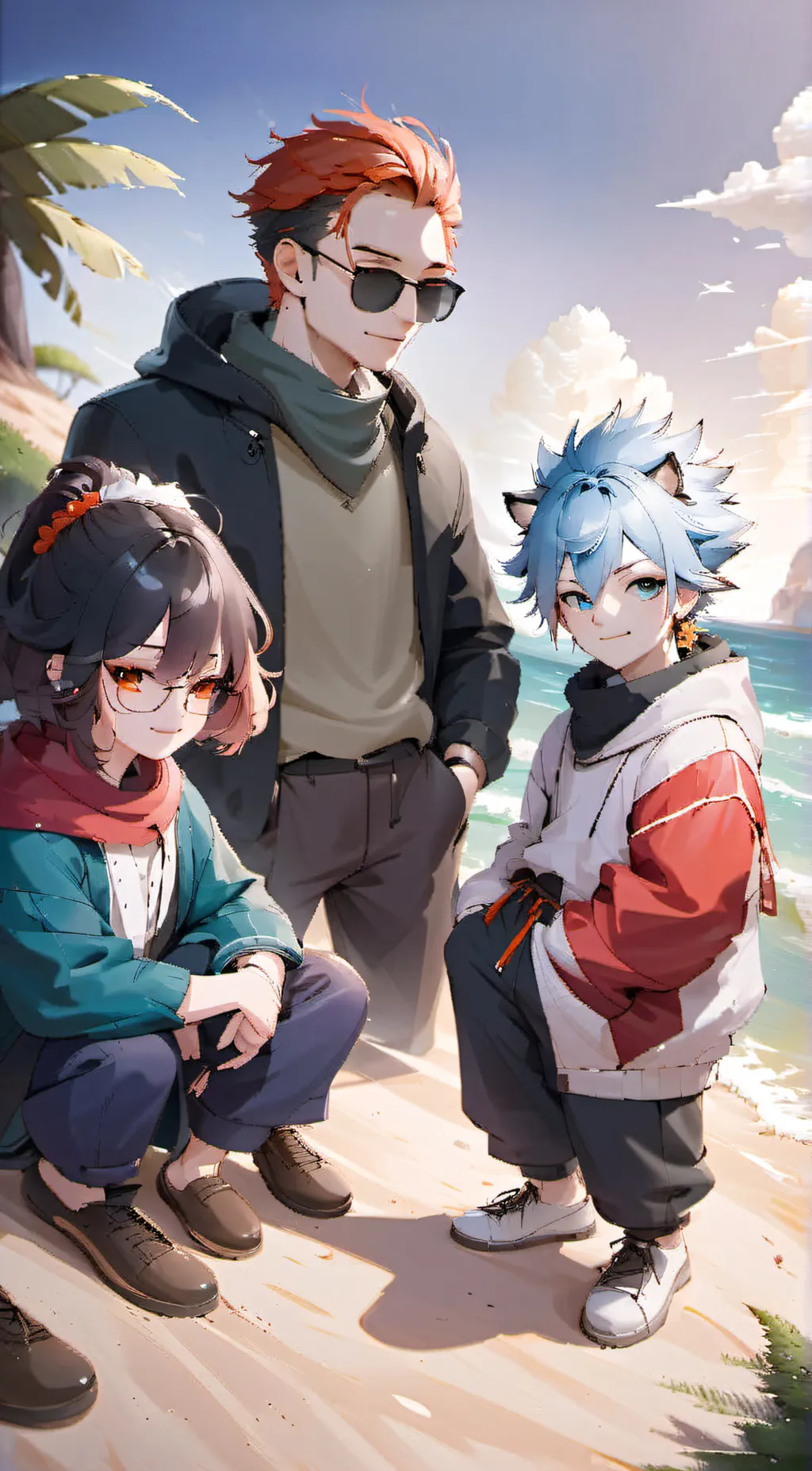 ai character: sonic the hedgehog background