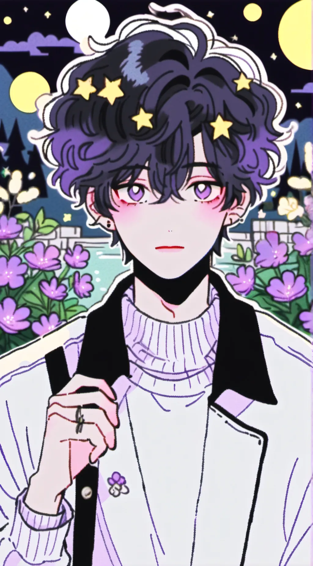 ai character: ☆ Jin ☆ background