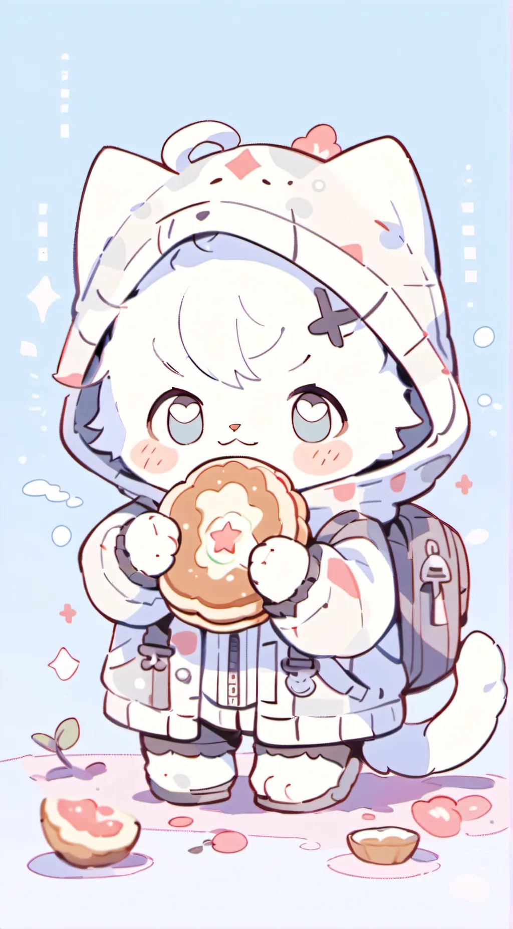 ai character: kit background