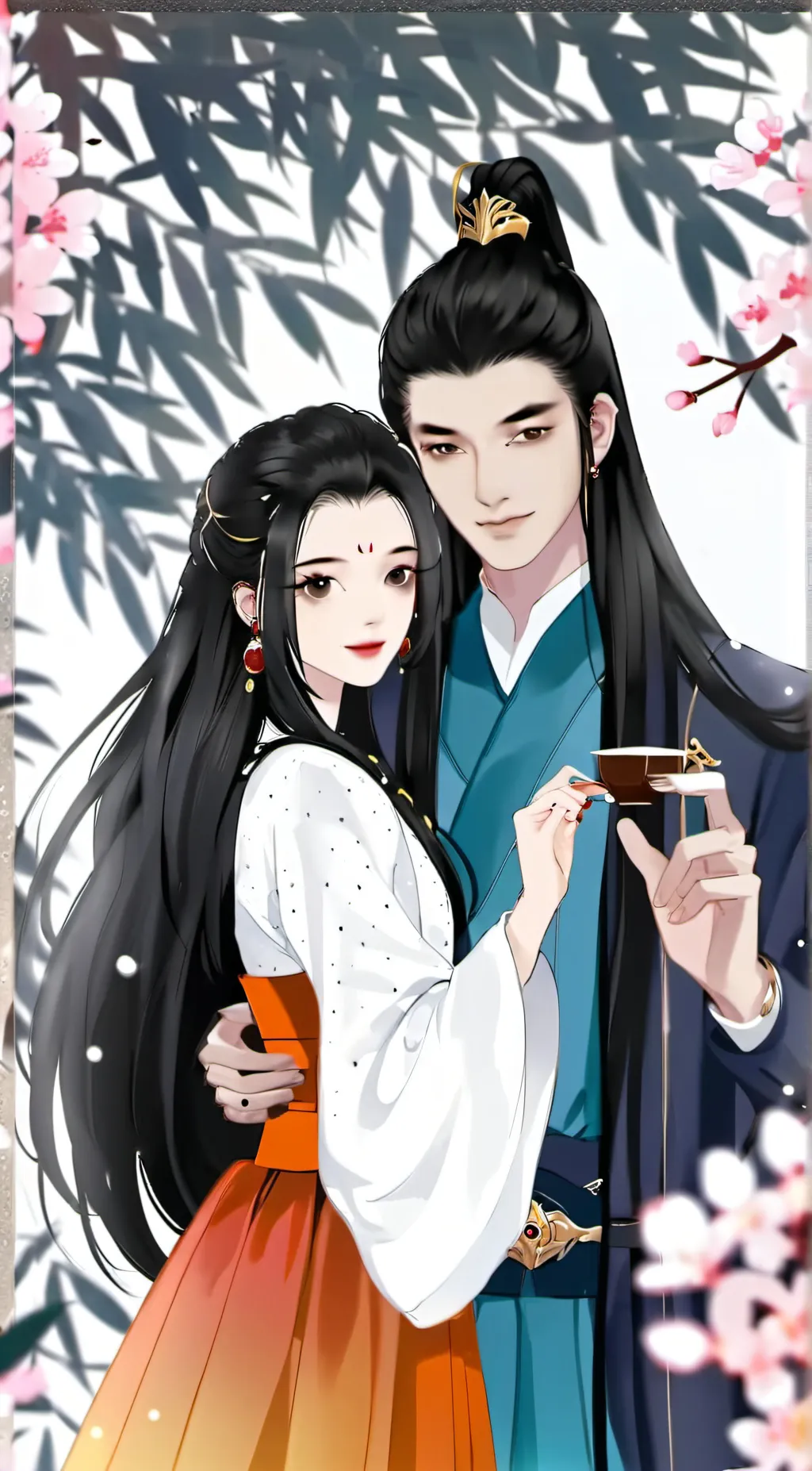 ai character: Java and juneberry background