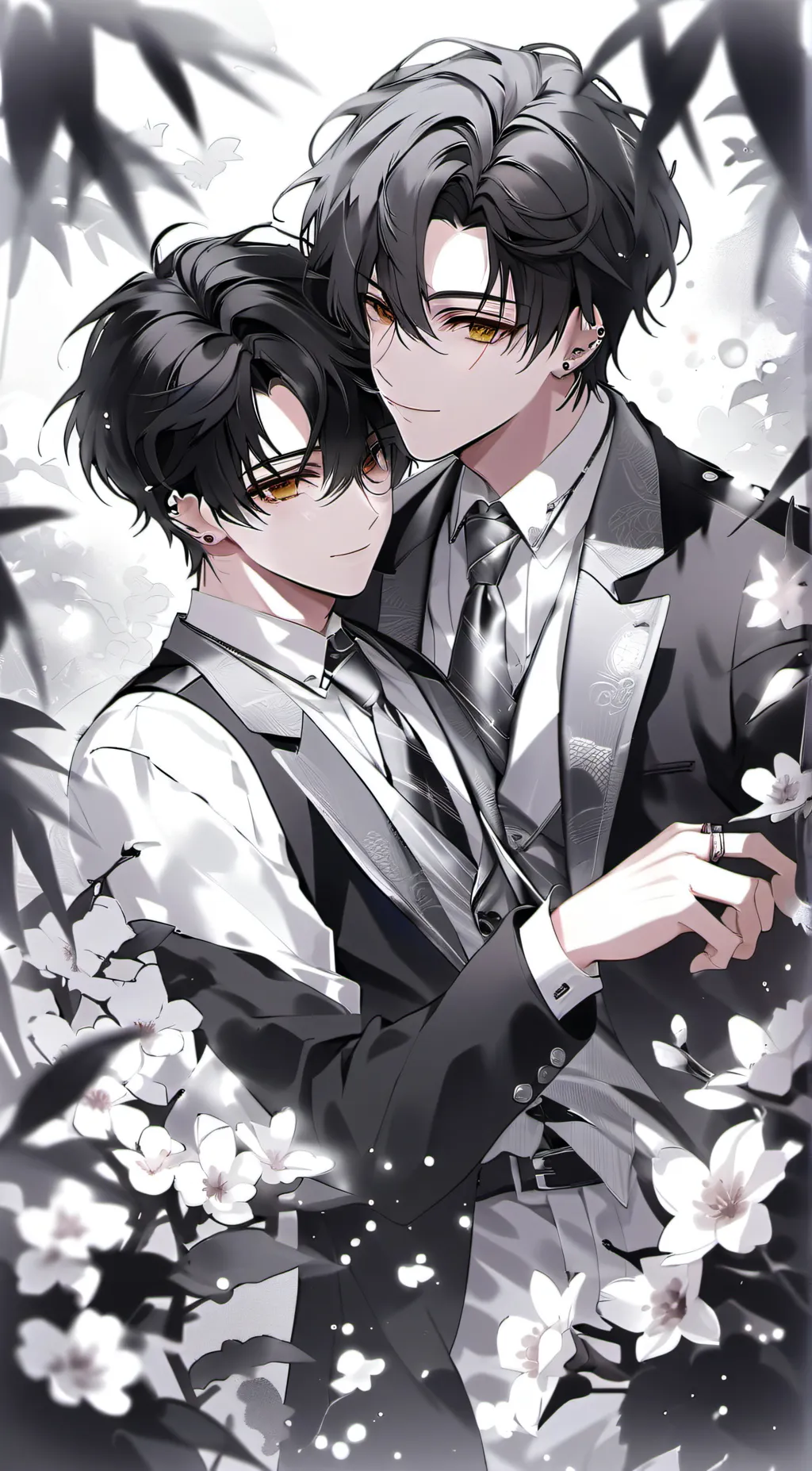 ai character: Xavier And Zack background