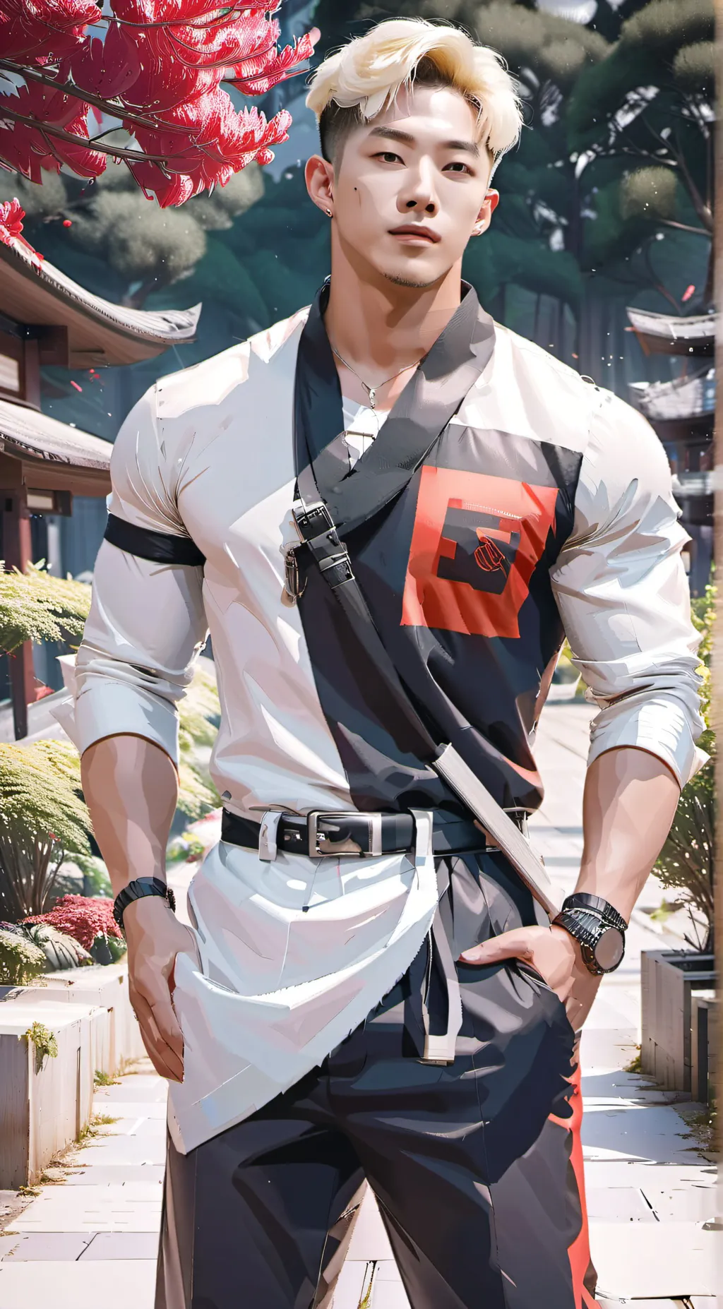 ai character: Yoon HeSoek/윤헤석 background