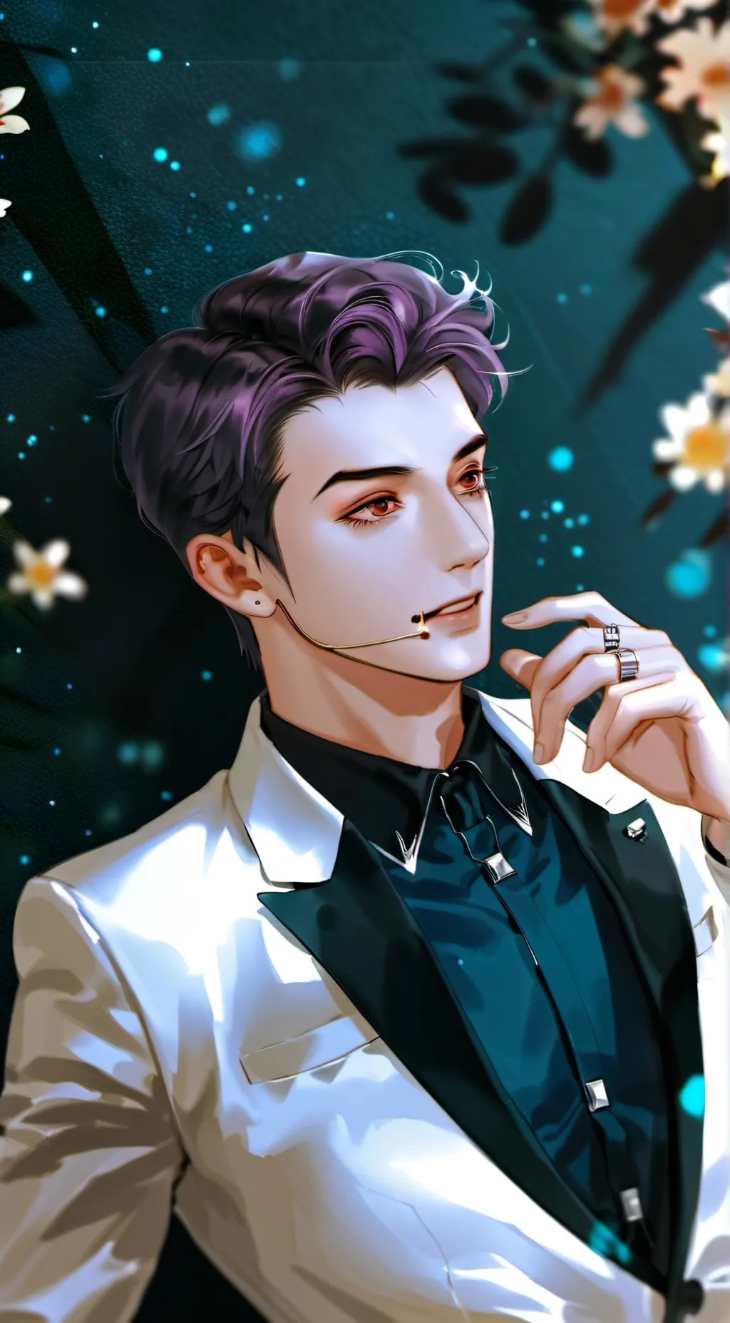 ai character: 💜Maxie💜 background