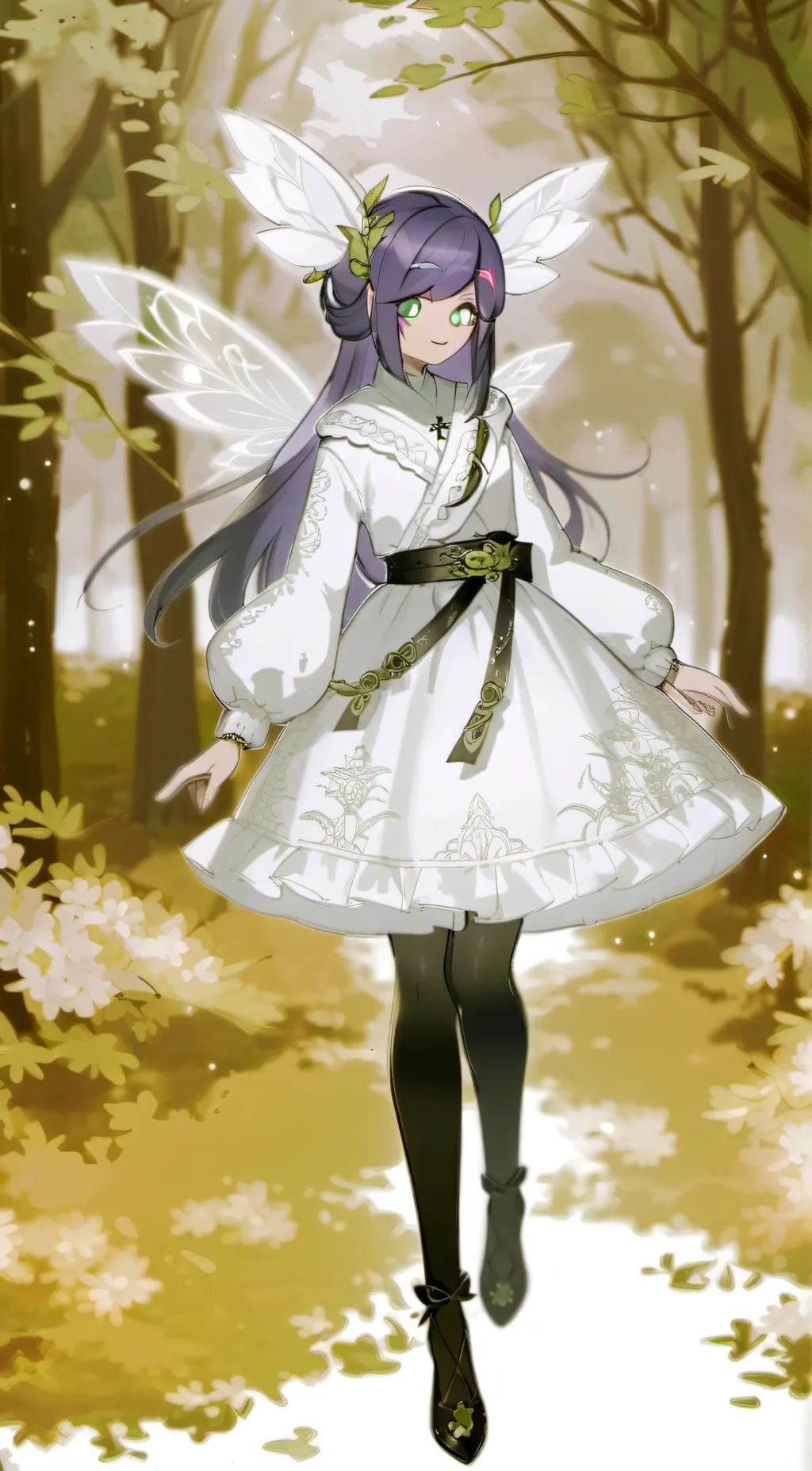 ai character: Crystal background