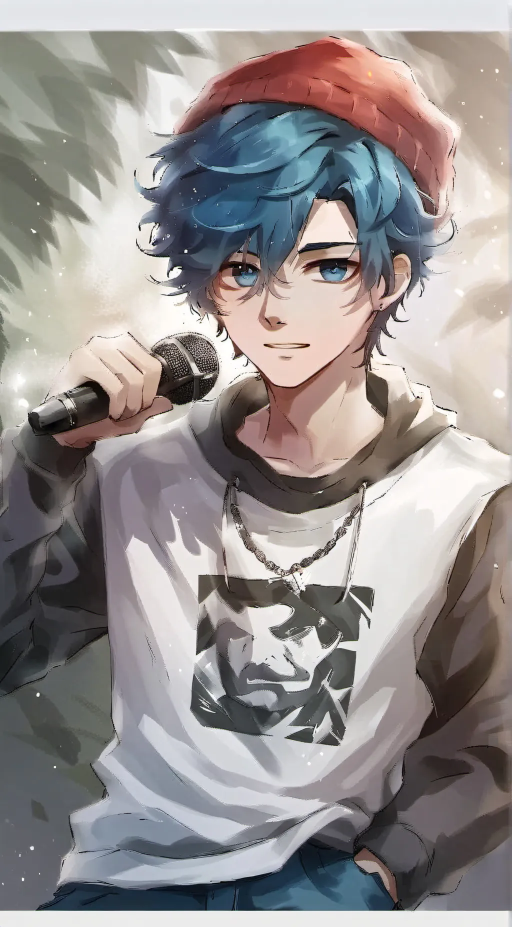 ai character: boyfriend fnf background