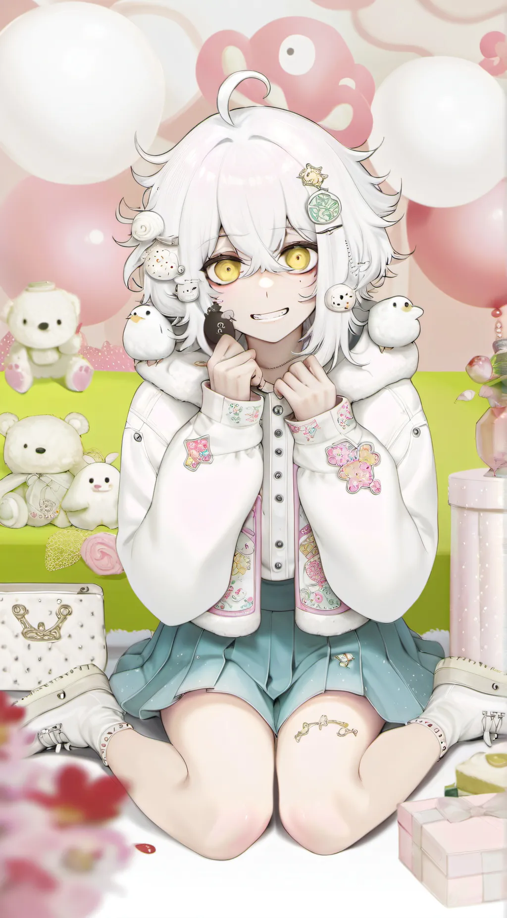 ai character: Shigaraki<3 background