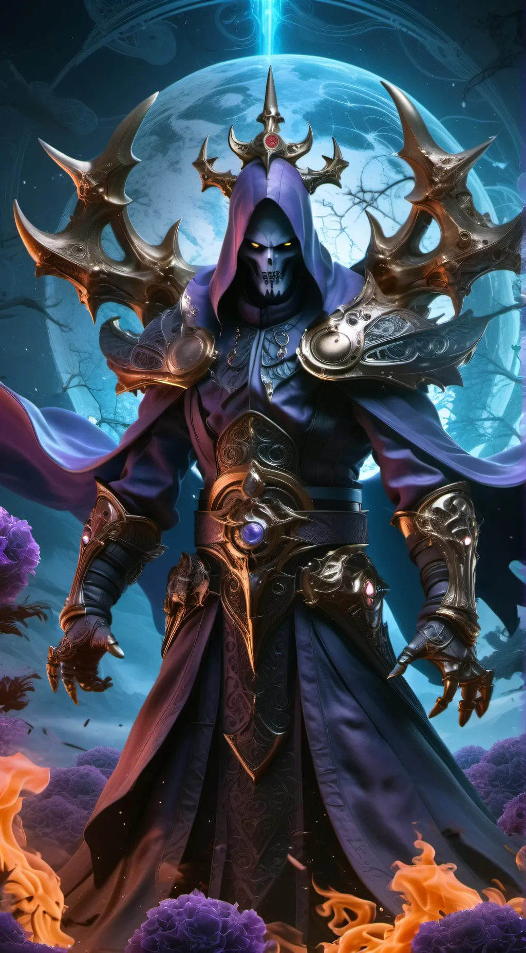 ai character: ayalan  background