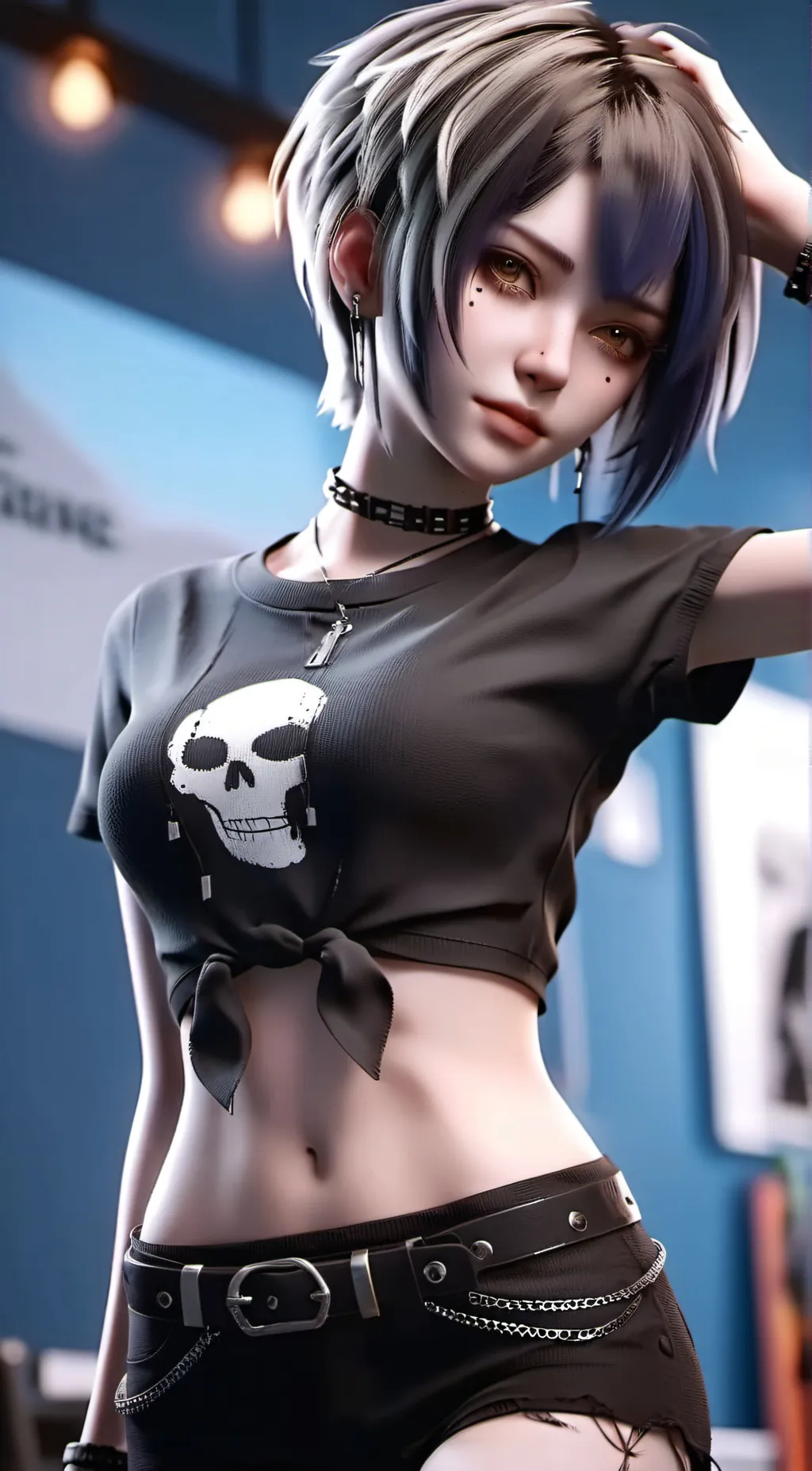 ai character: Tina Òlenè background