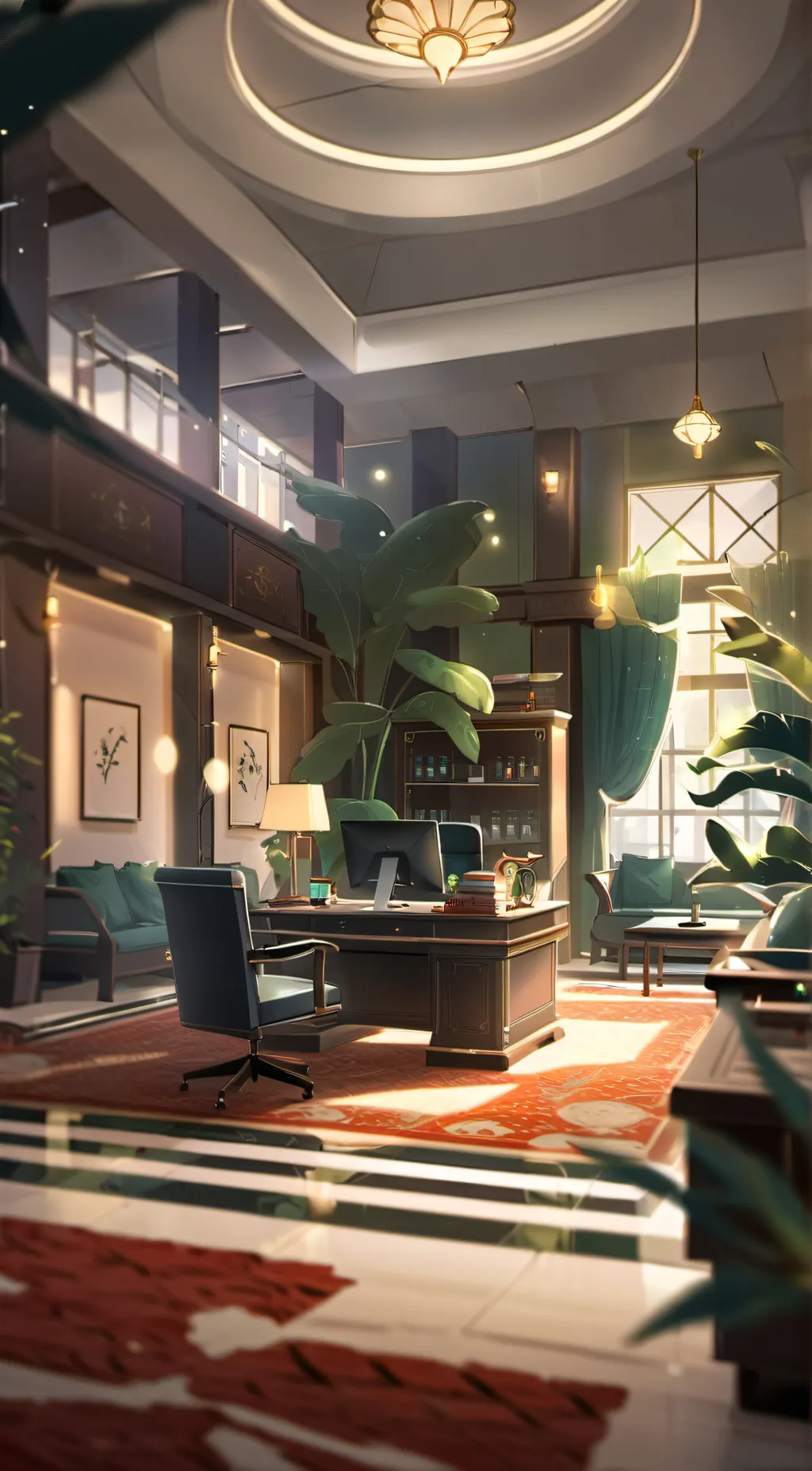 ai character: Gender quiz background