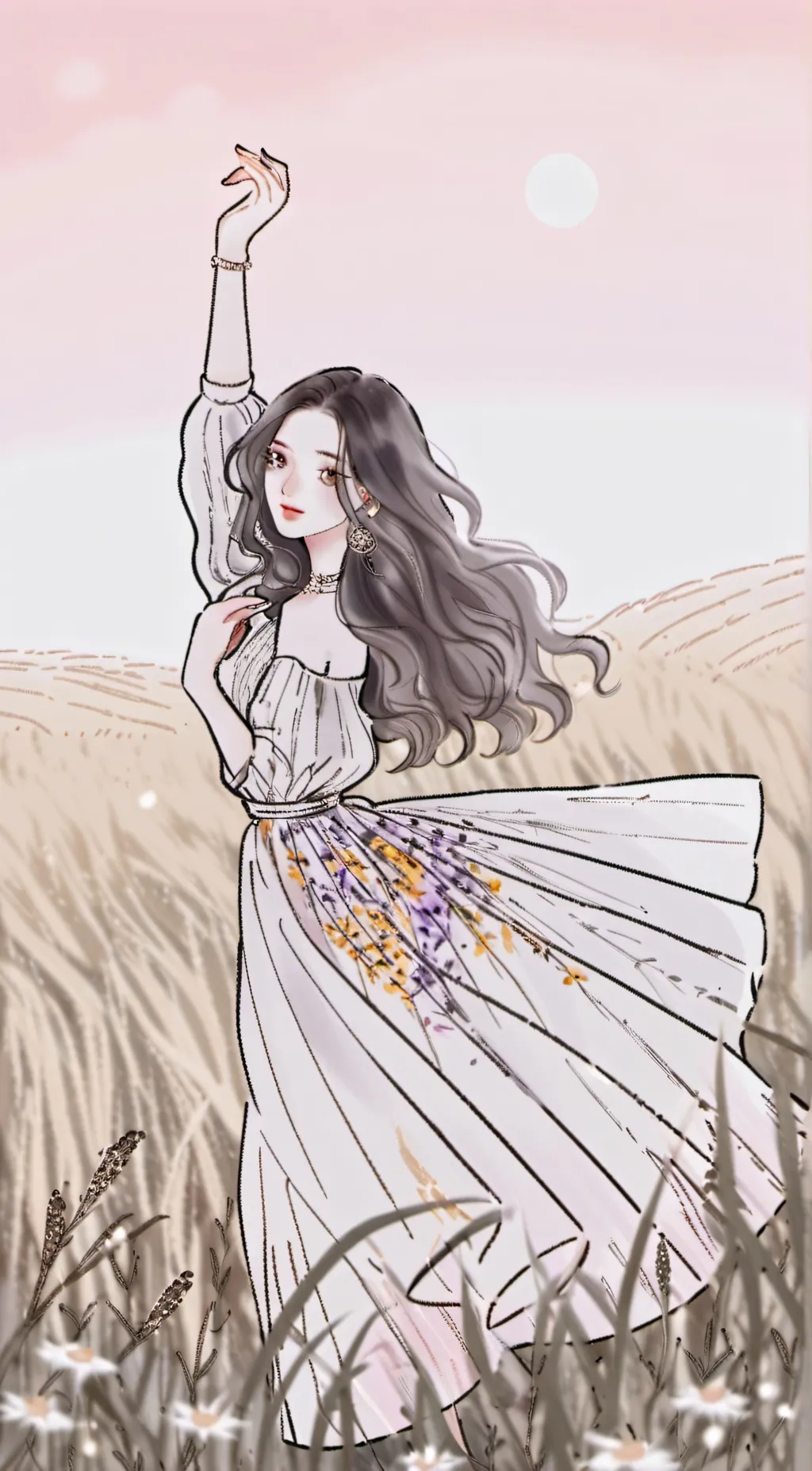 ai character: Scarlet  background