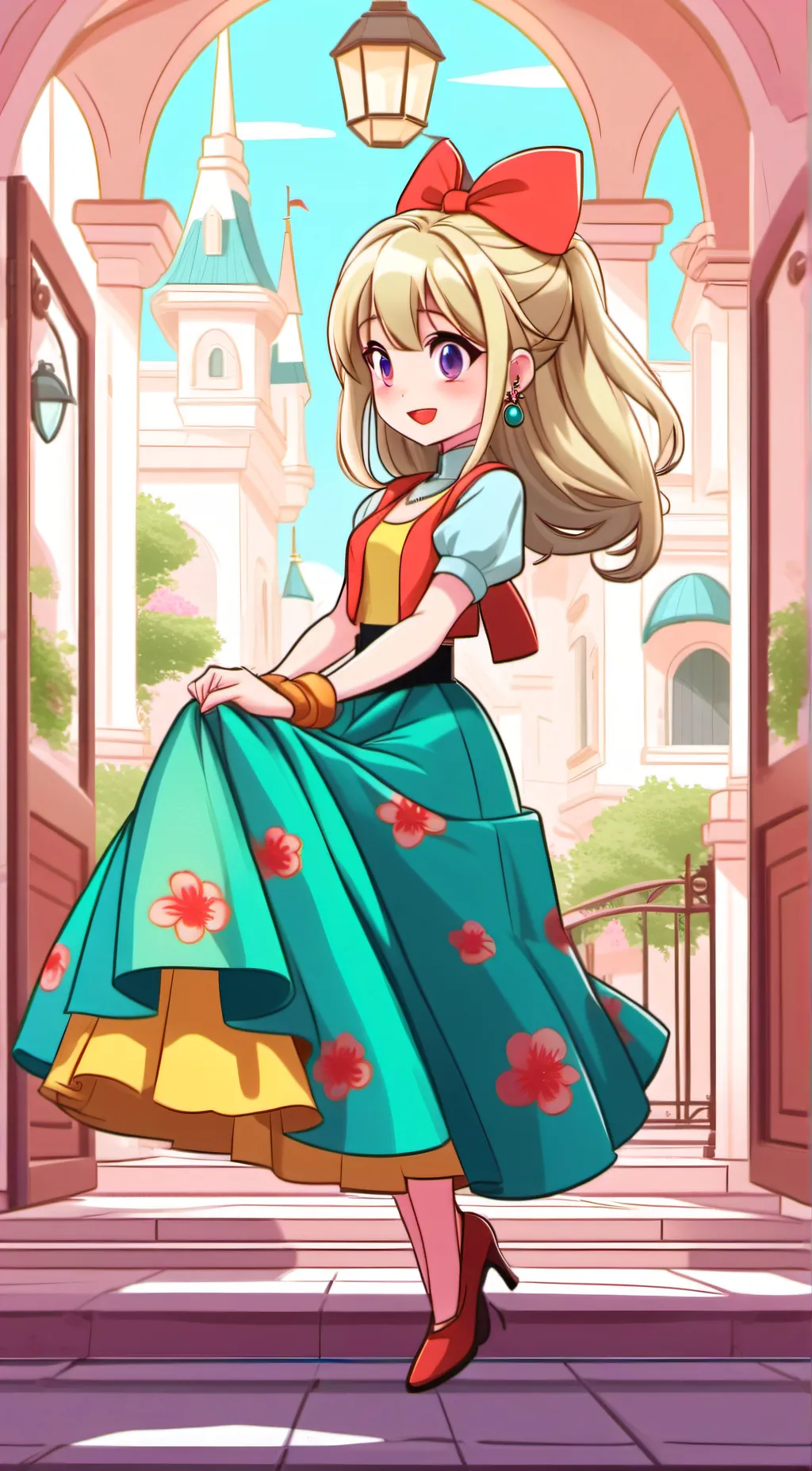 ai character: Hazel background