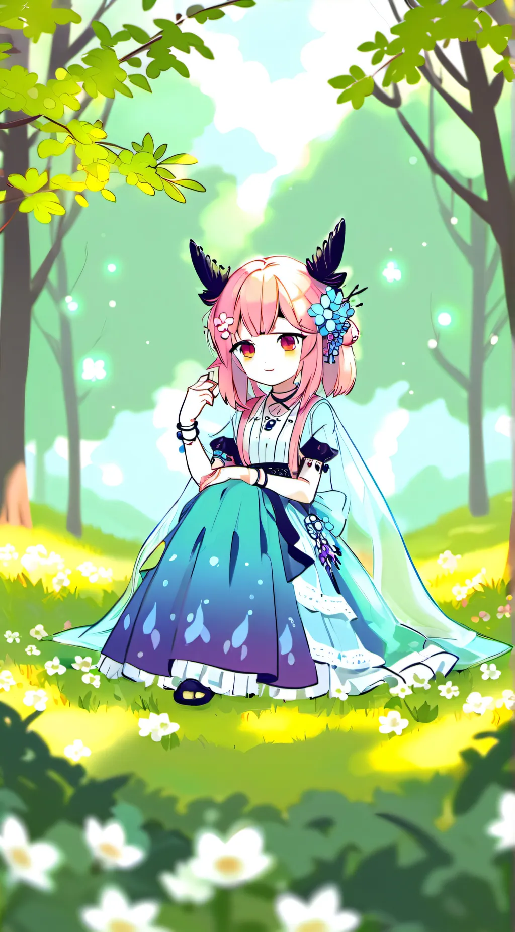 ai character: Bunny background