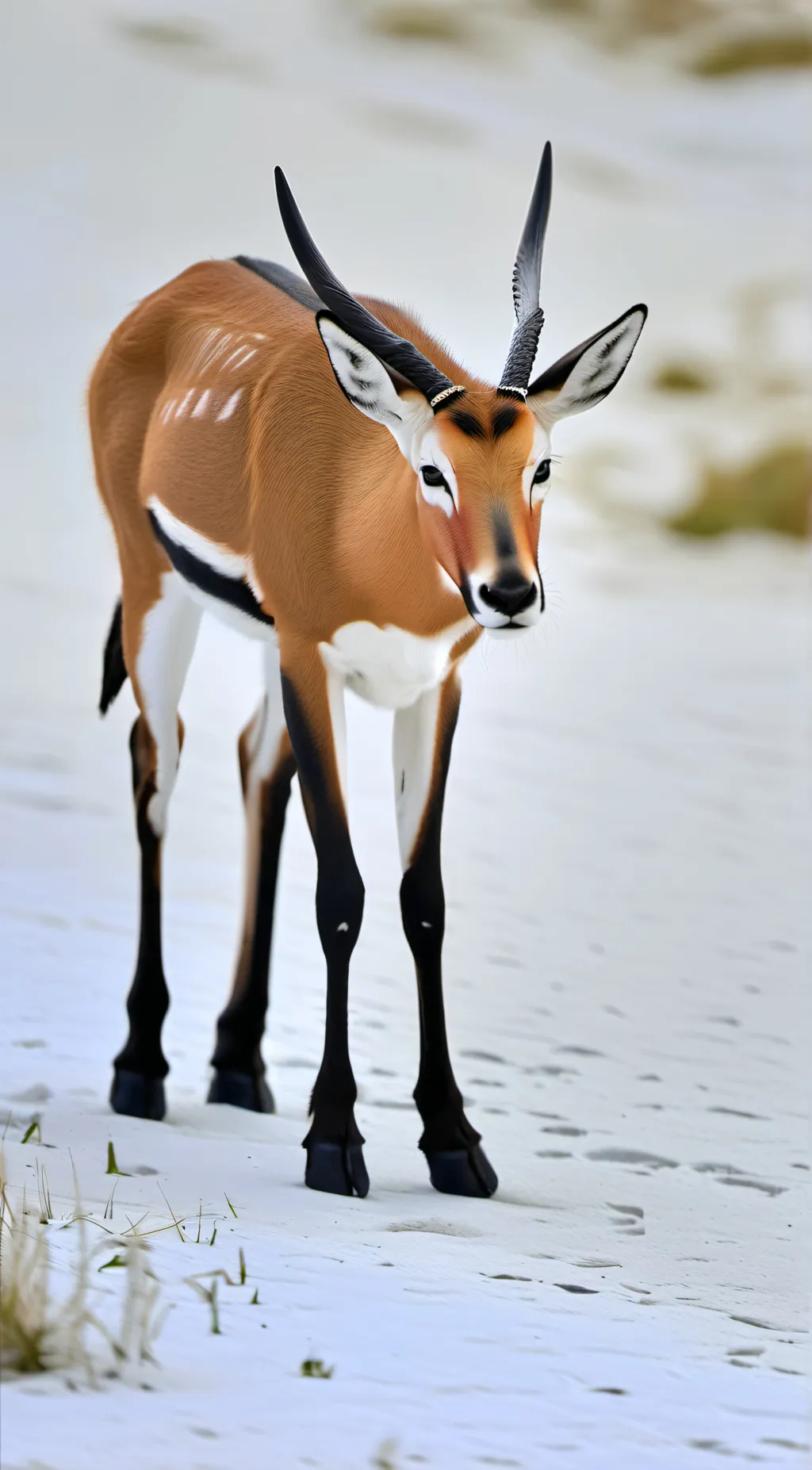 ai character: Springbok background