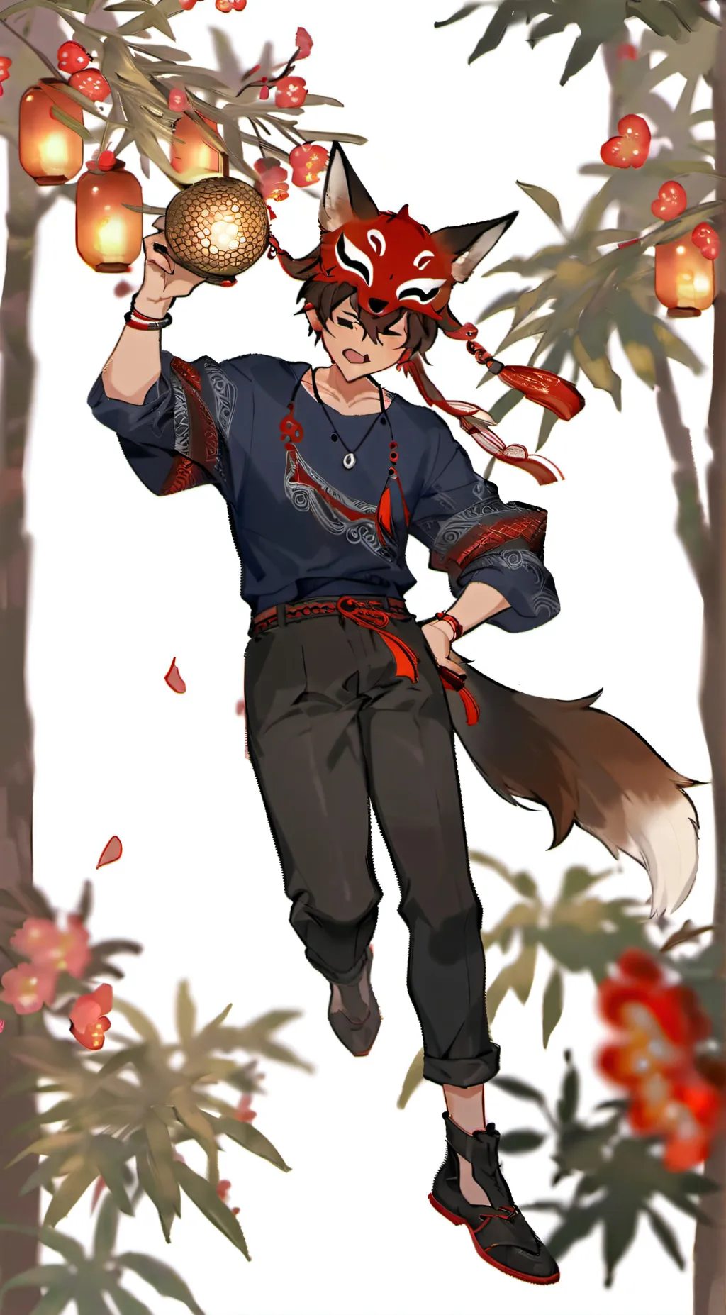 ai character: Michael afton  background