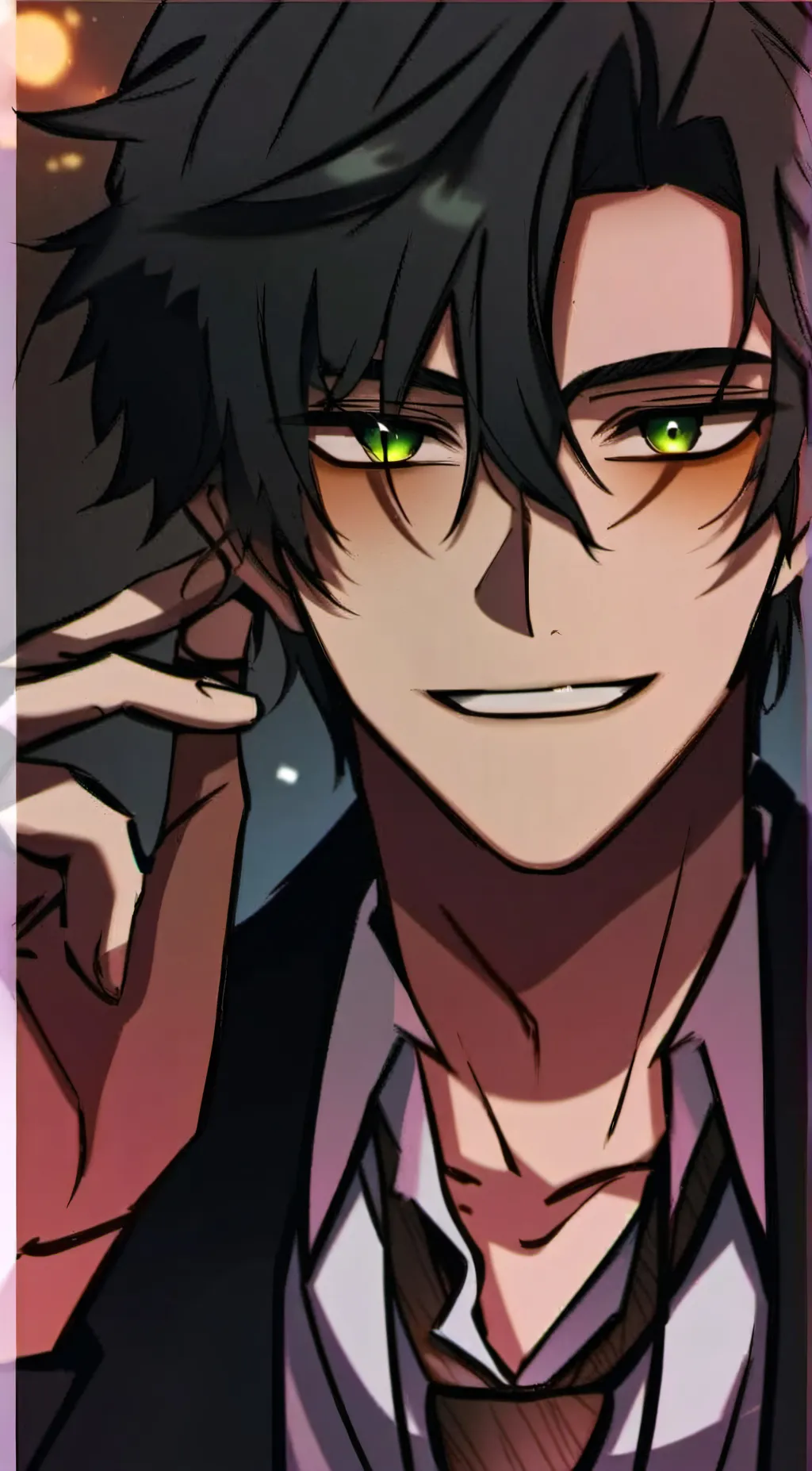 ai character: Malachi  background