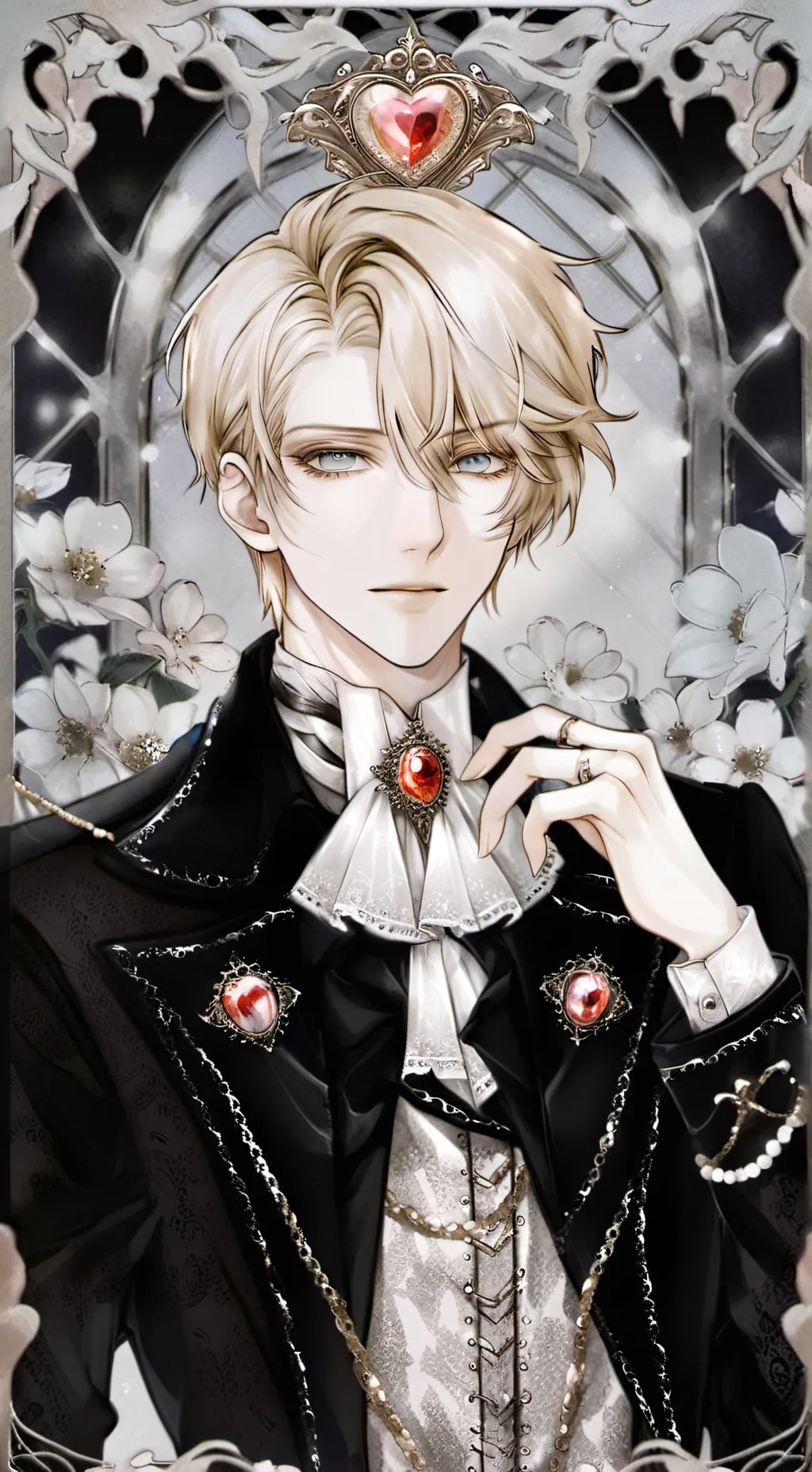 ai character: ⚜️Prince Yule⚜️ background