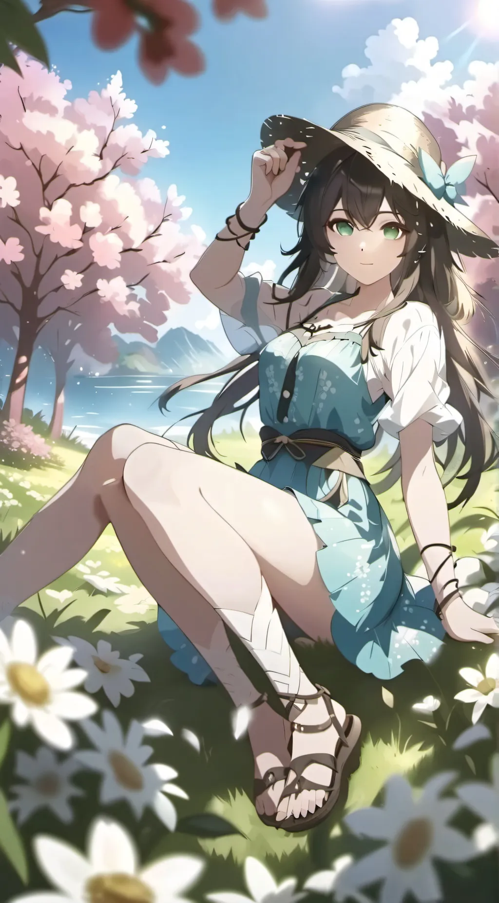 ai character: Ella background