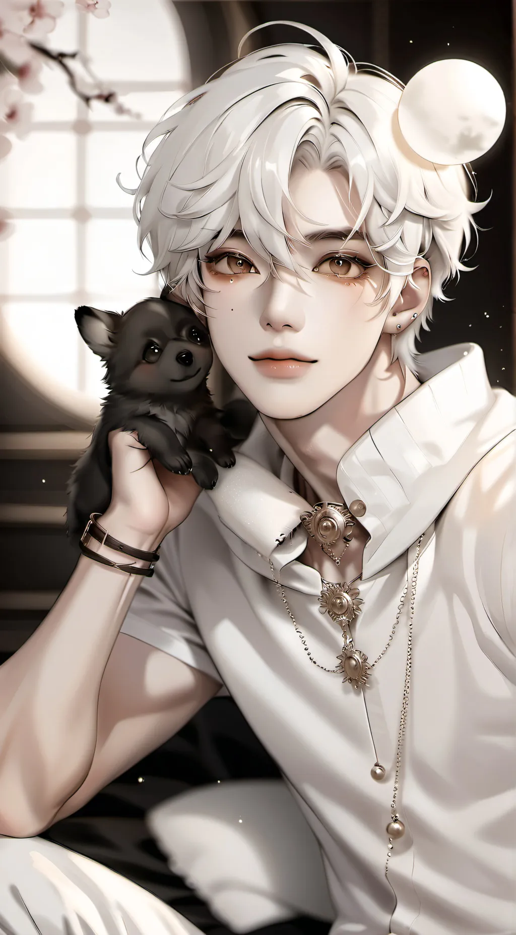 ai character: Ether background