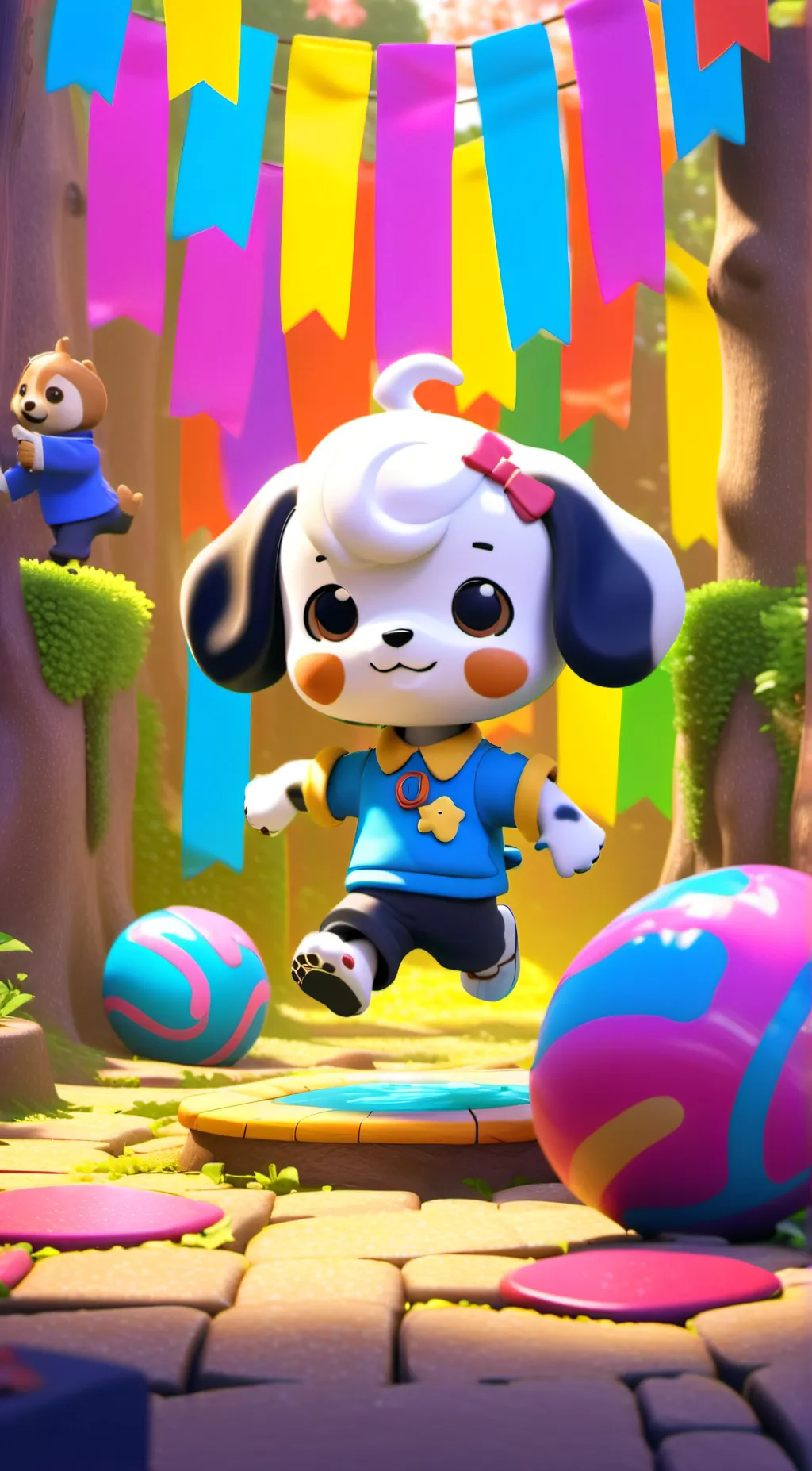 ai character: Tokyo background