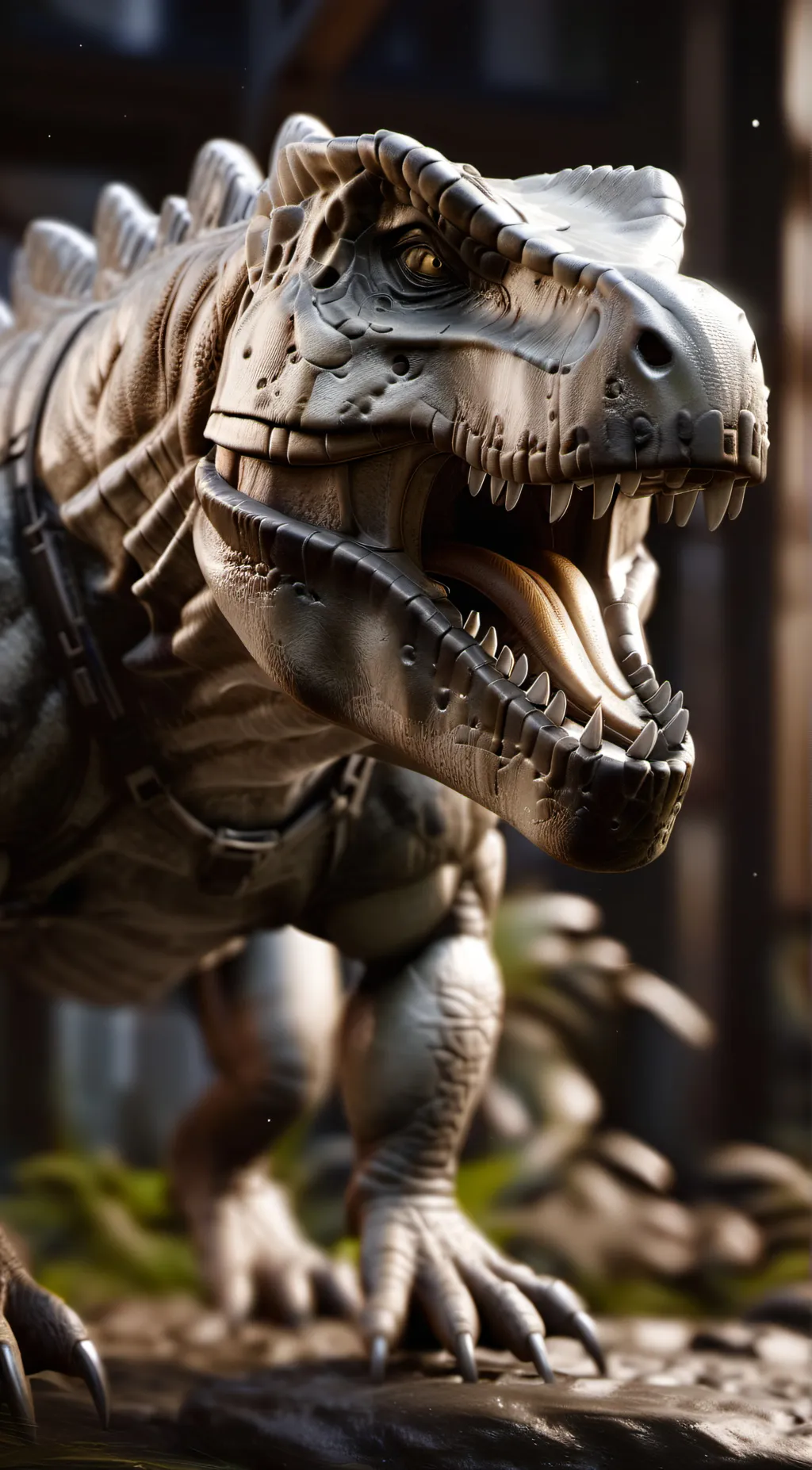 ai character: dino world mobile  background