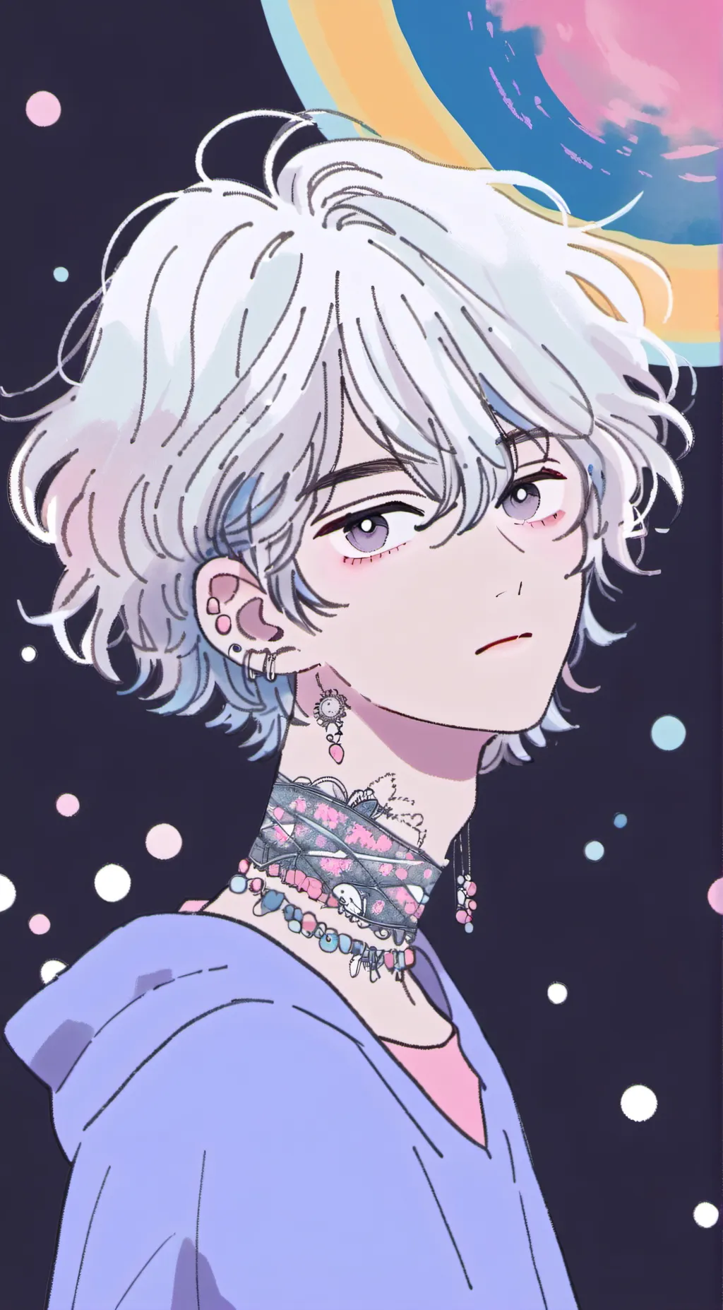 ai character: leo background