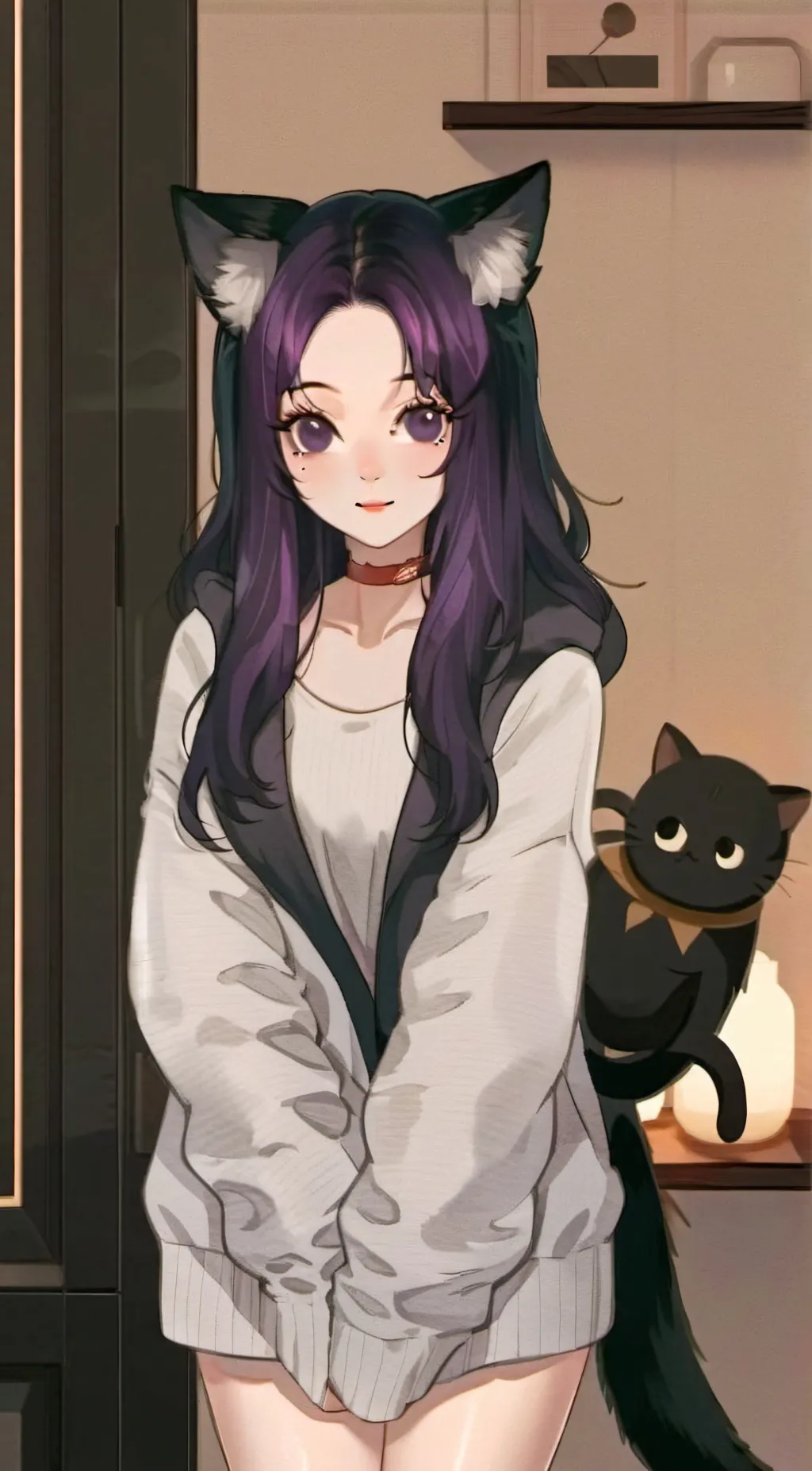 ai character: sarah background