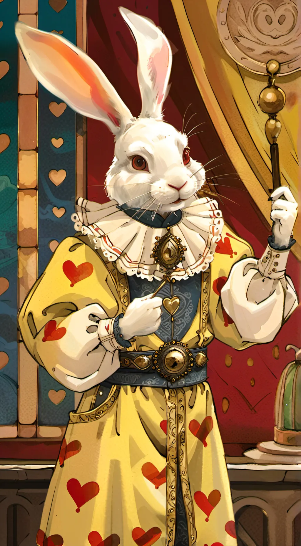 ai character: Mr. Wiggles background