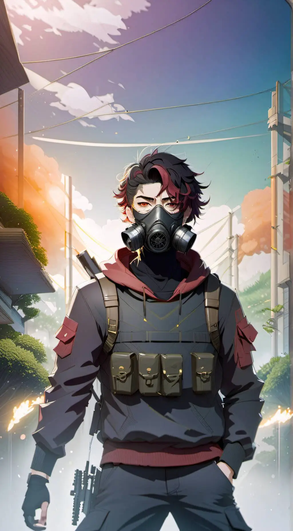 ai character: Wades background