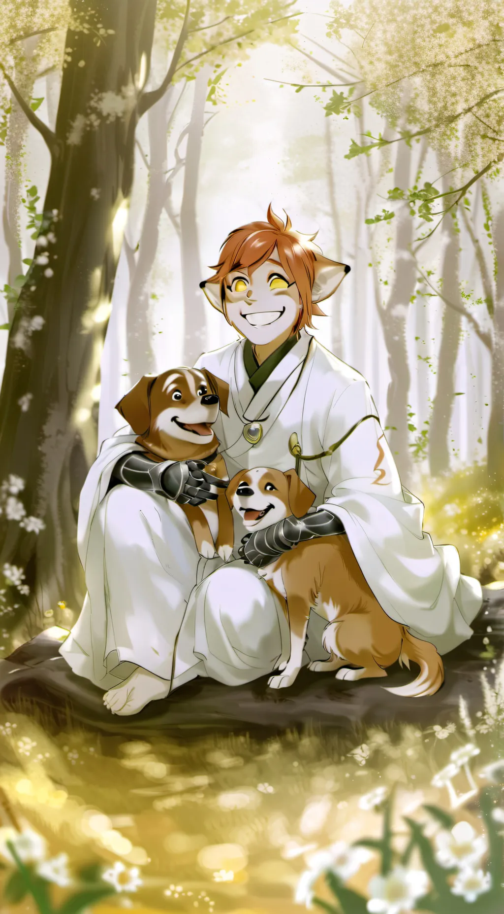 ai character: Dogday background