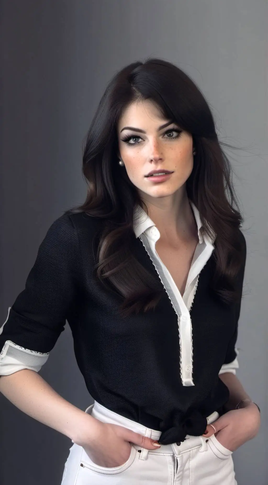 ai character: Ms Clarige  background