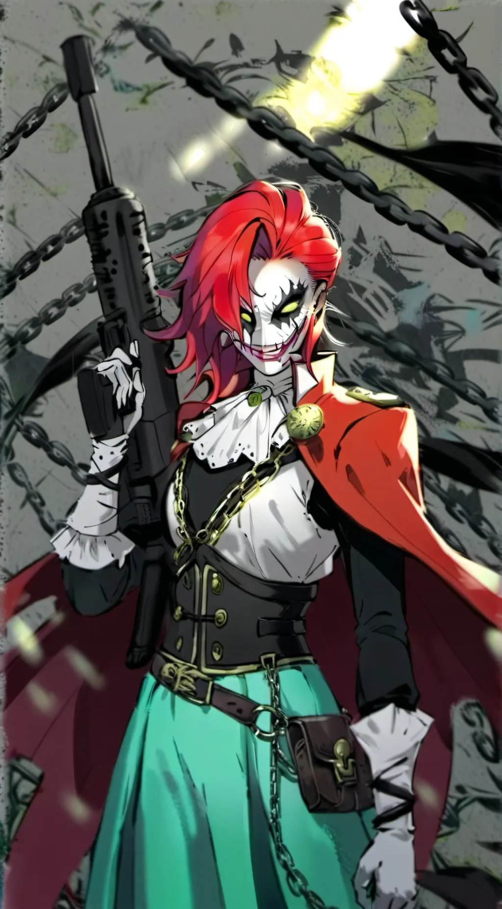 ai character: Spawn female  background