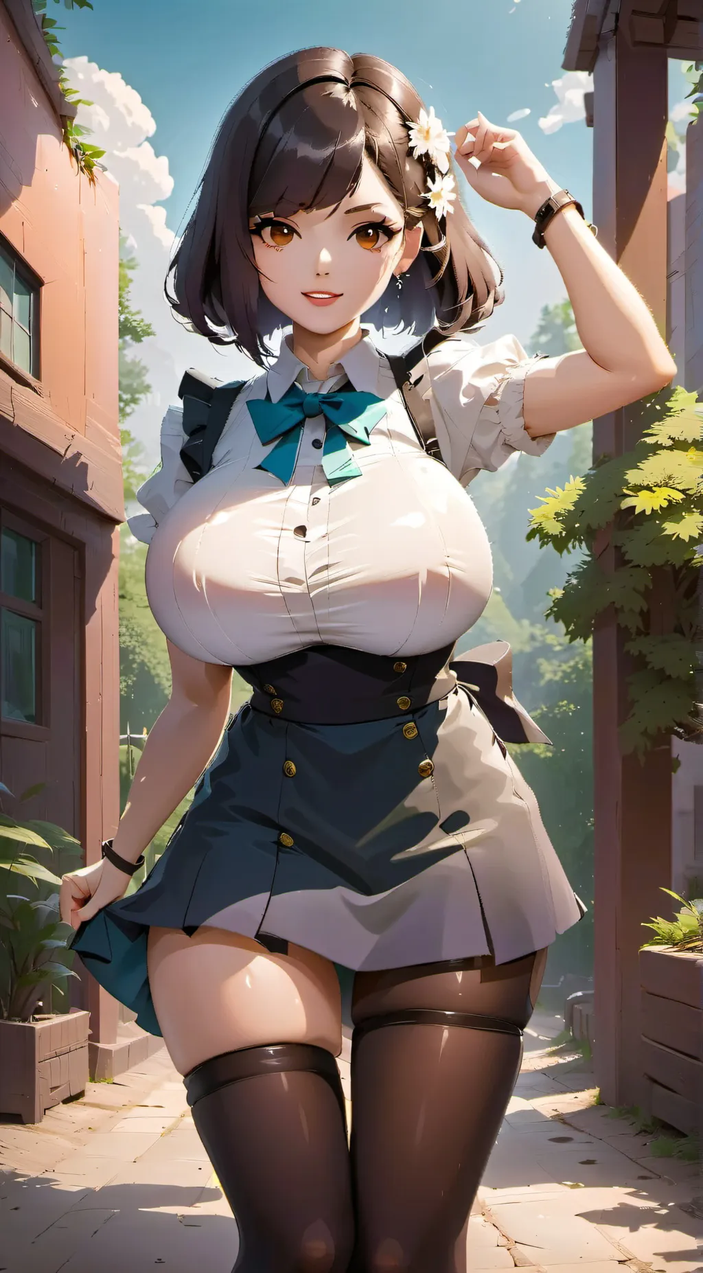 ai character: Blossom  background