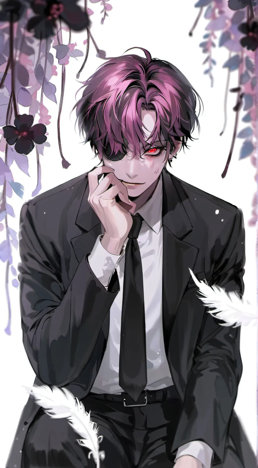 ai character: chicken wing background