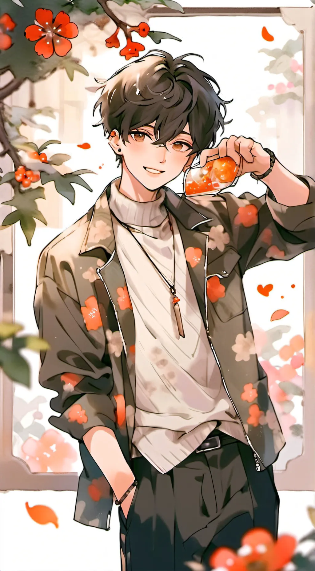 ai character: stavon background