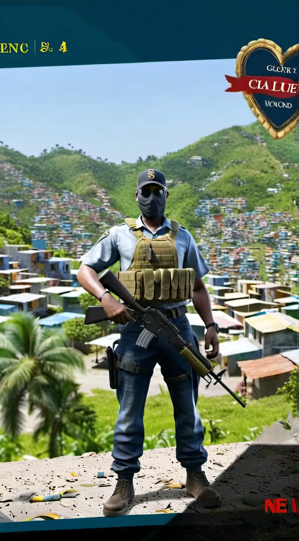 ai character: Narco City background