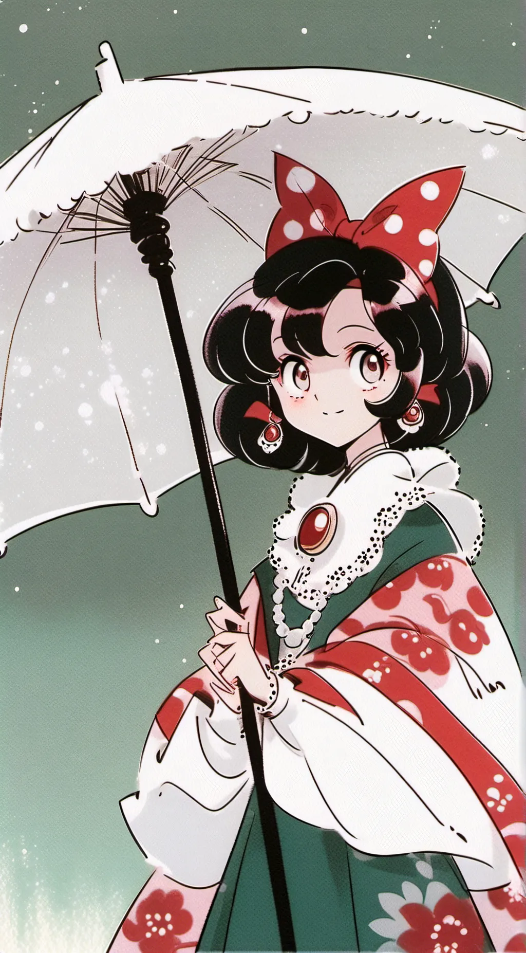 ai character: velvette hazbin background