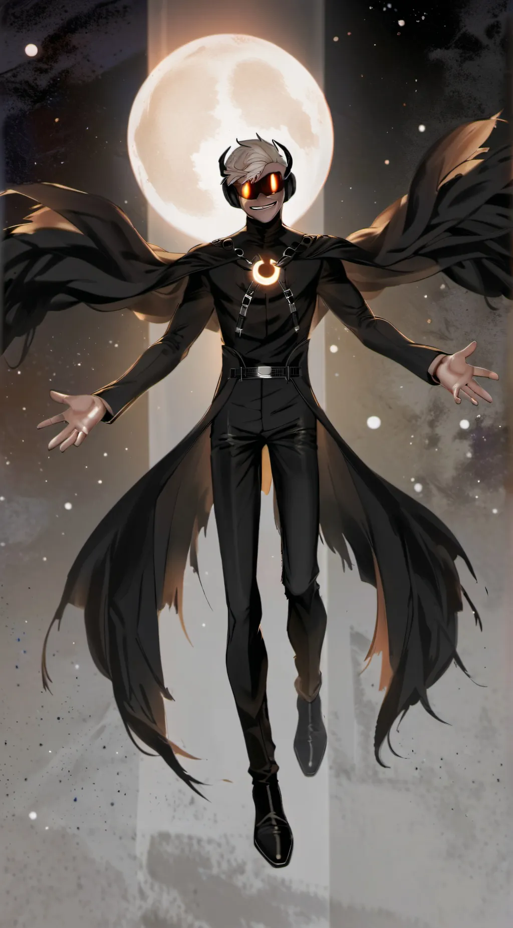 ai character: Blackhole  background