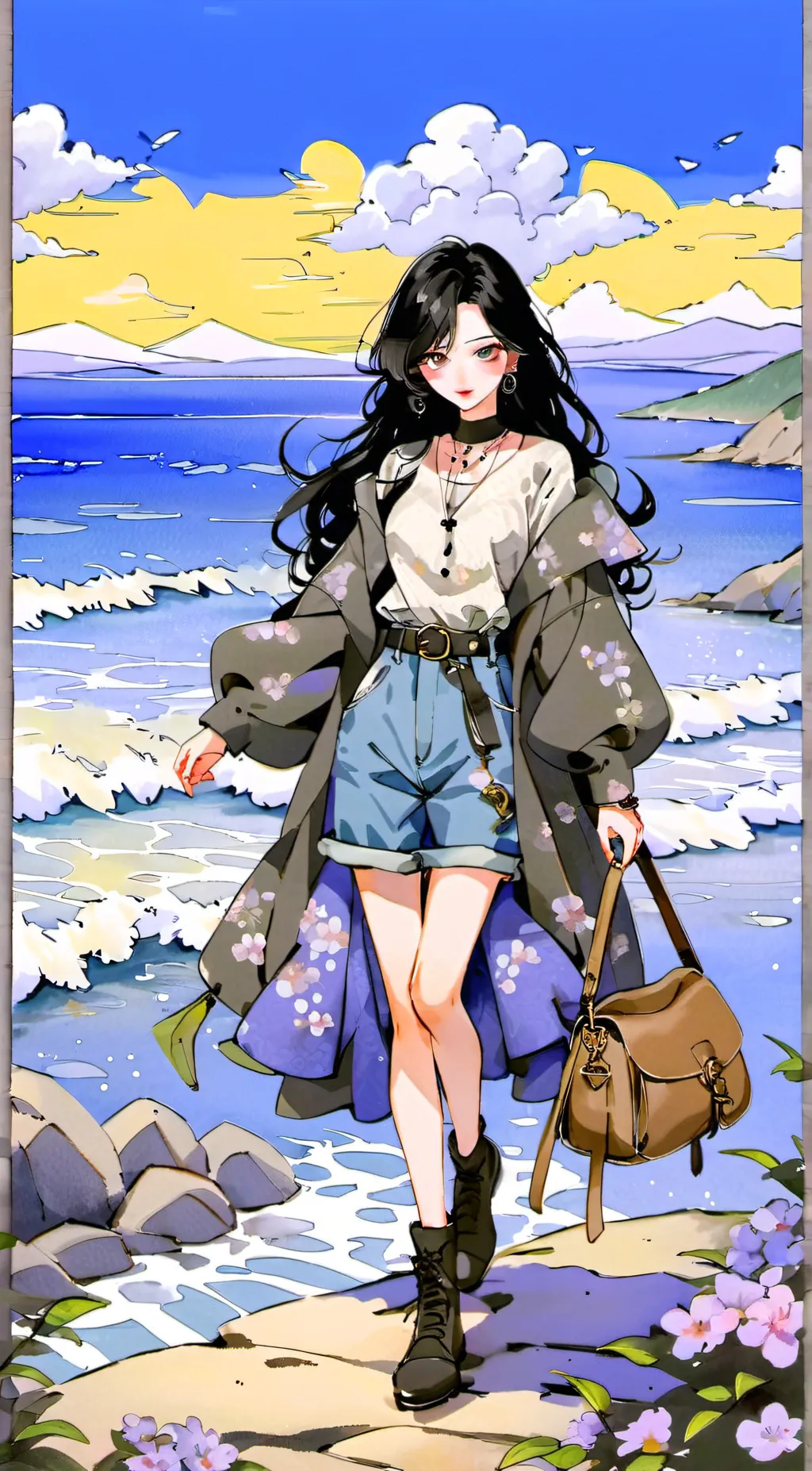 ai character: Hazbin hotel background