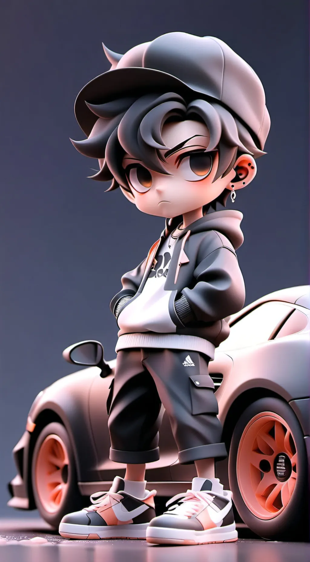 ai character: Yoru background