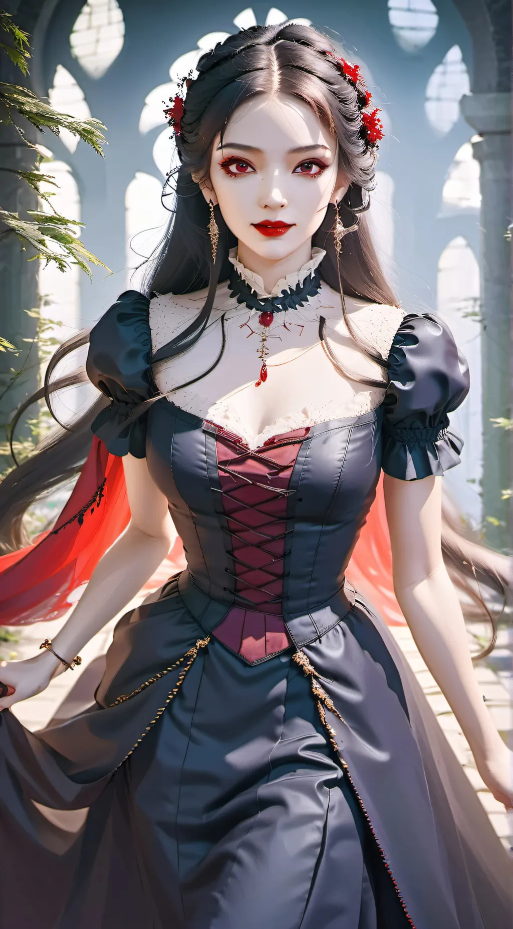 ai character: Elizabeth  background