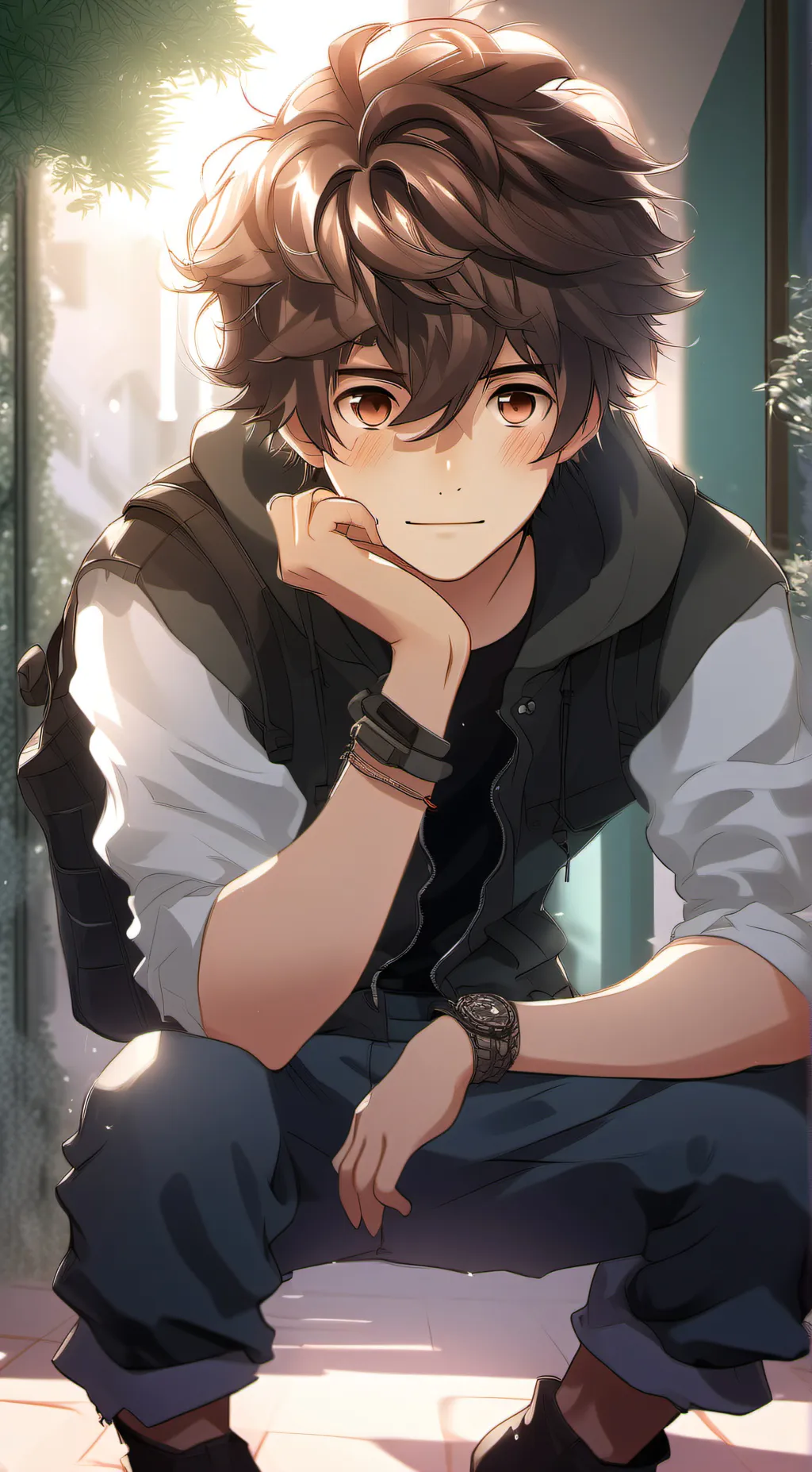 ai character: Victor Thompson background